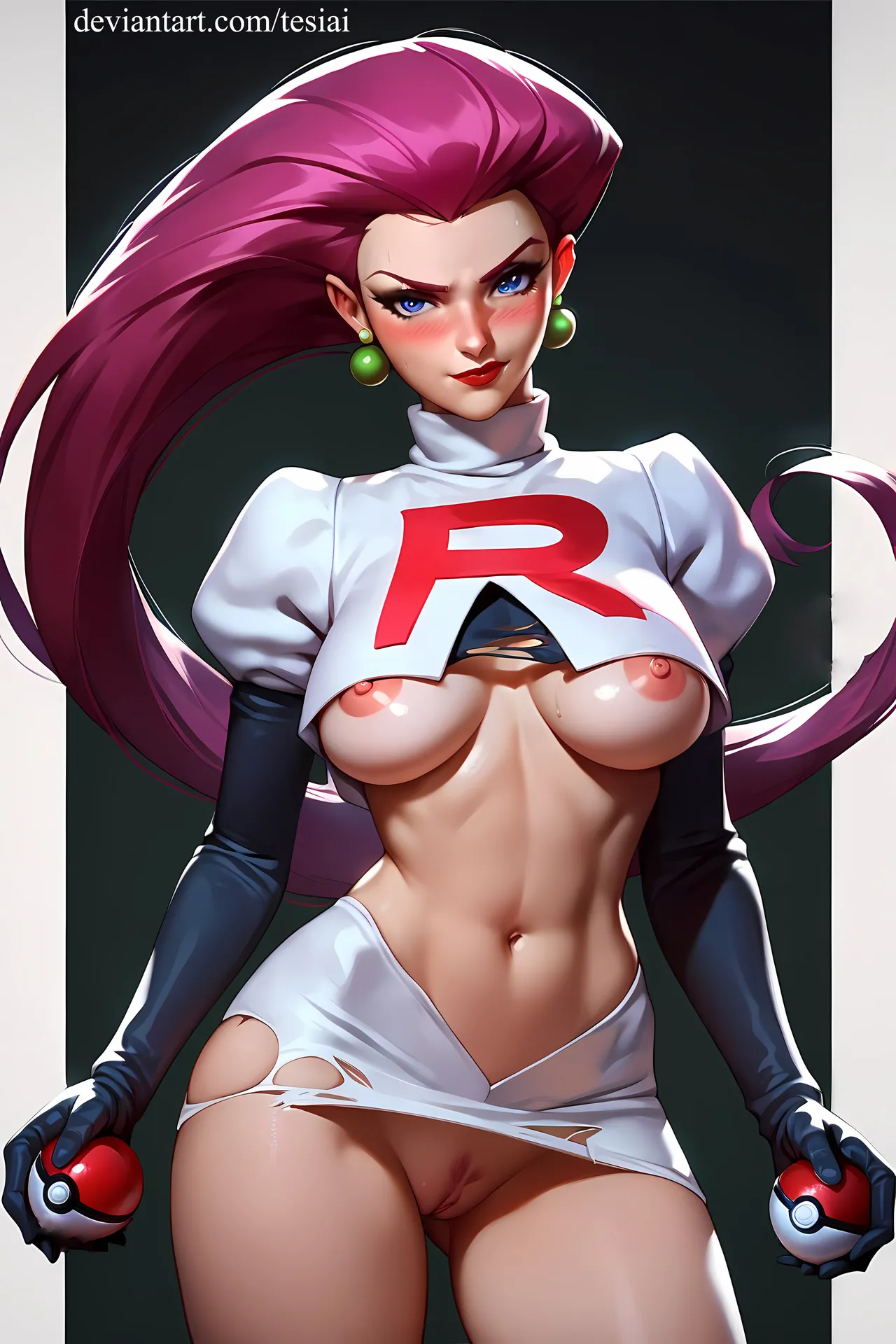 Team Rocket Jessie / Musashi pack 8 Page.208