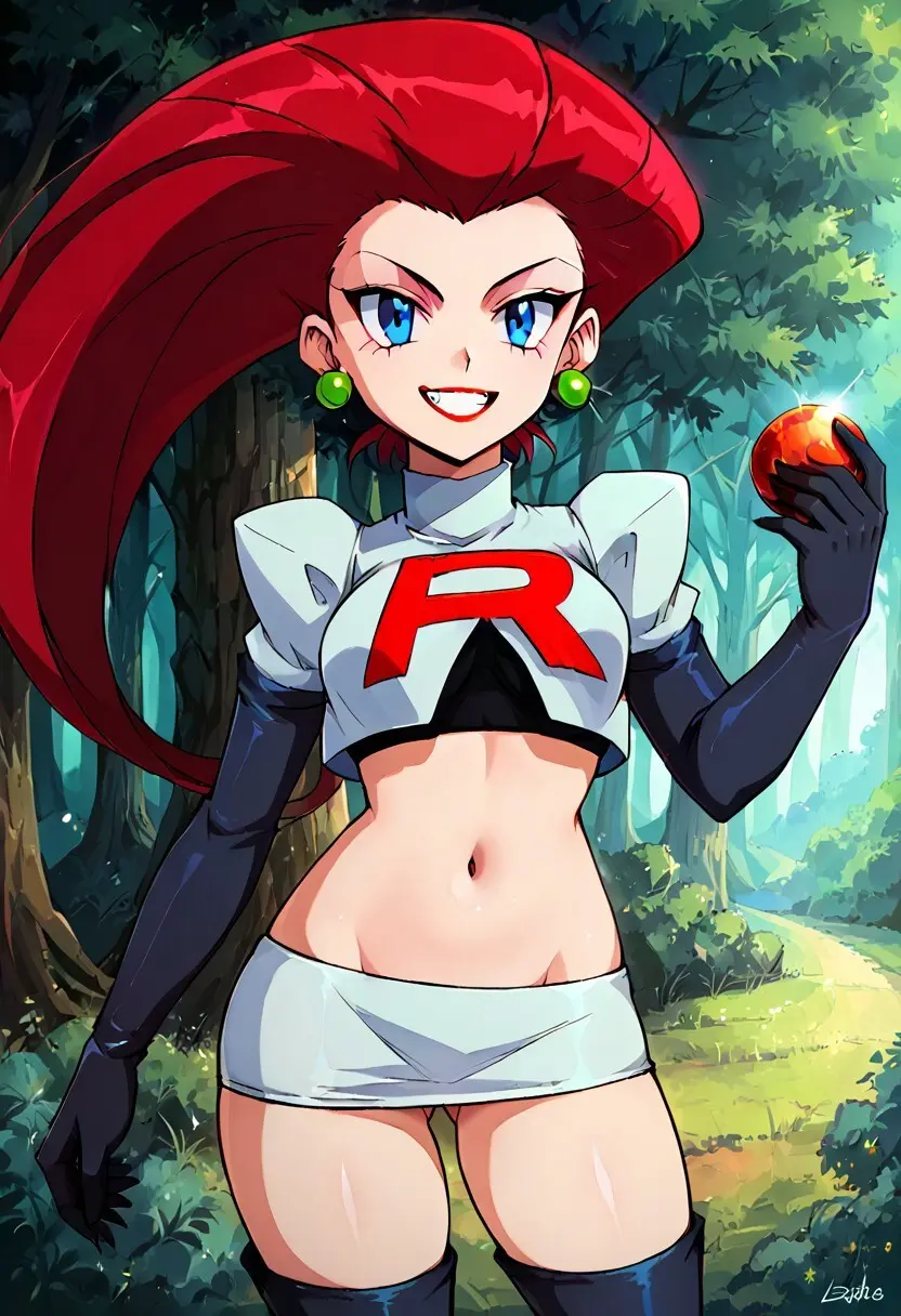 Team Rocket Jessie / Musashi pack 8 Page.301