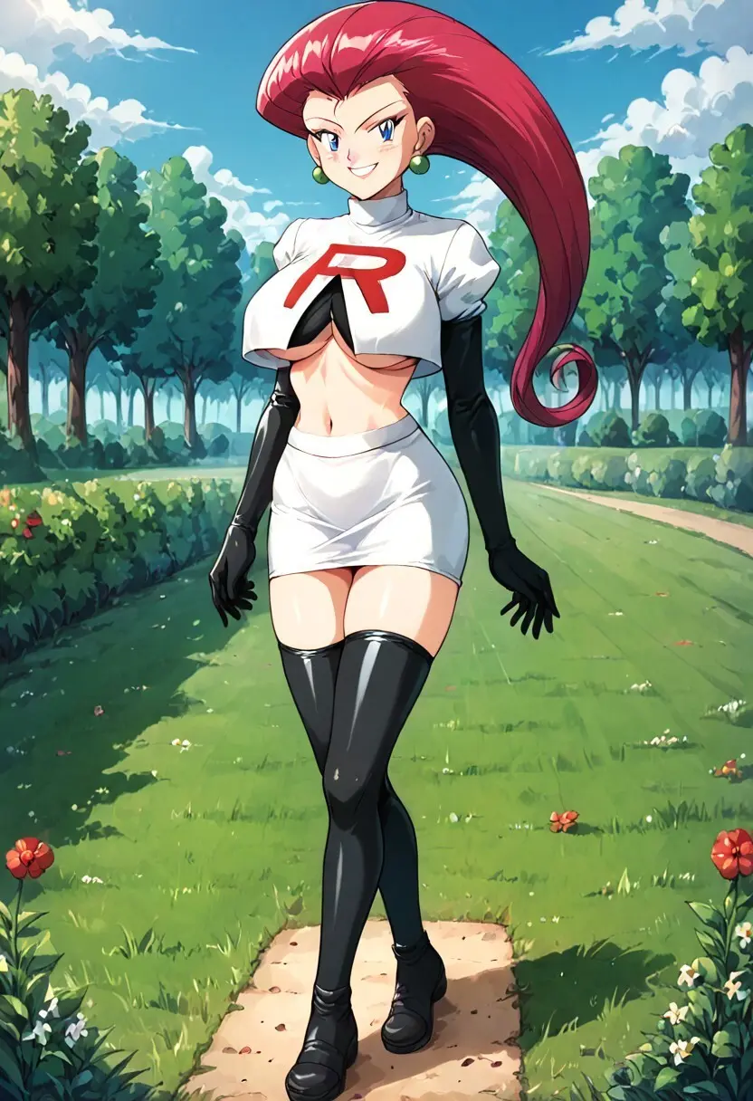 Team Rocket Jessie / Musashi pack 8 Page.347