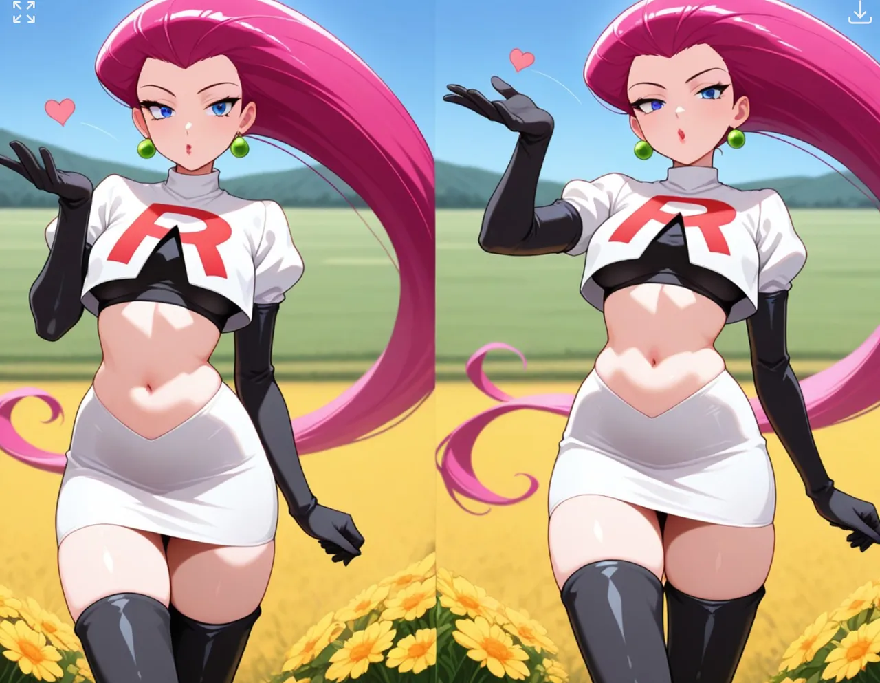 Team Rocket Jessie / Musashi pack 8 Page.412