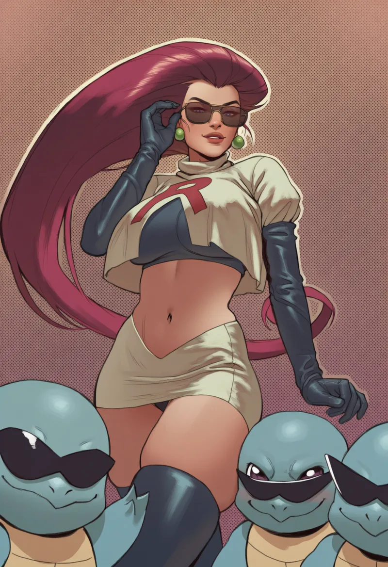 Team Rocket Jessie / Musashi pack 8 Page.466