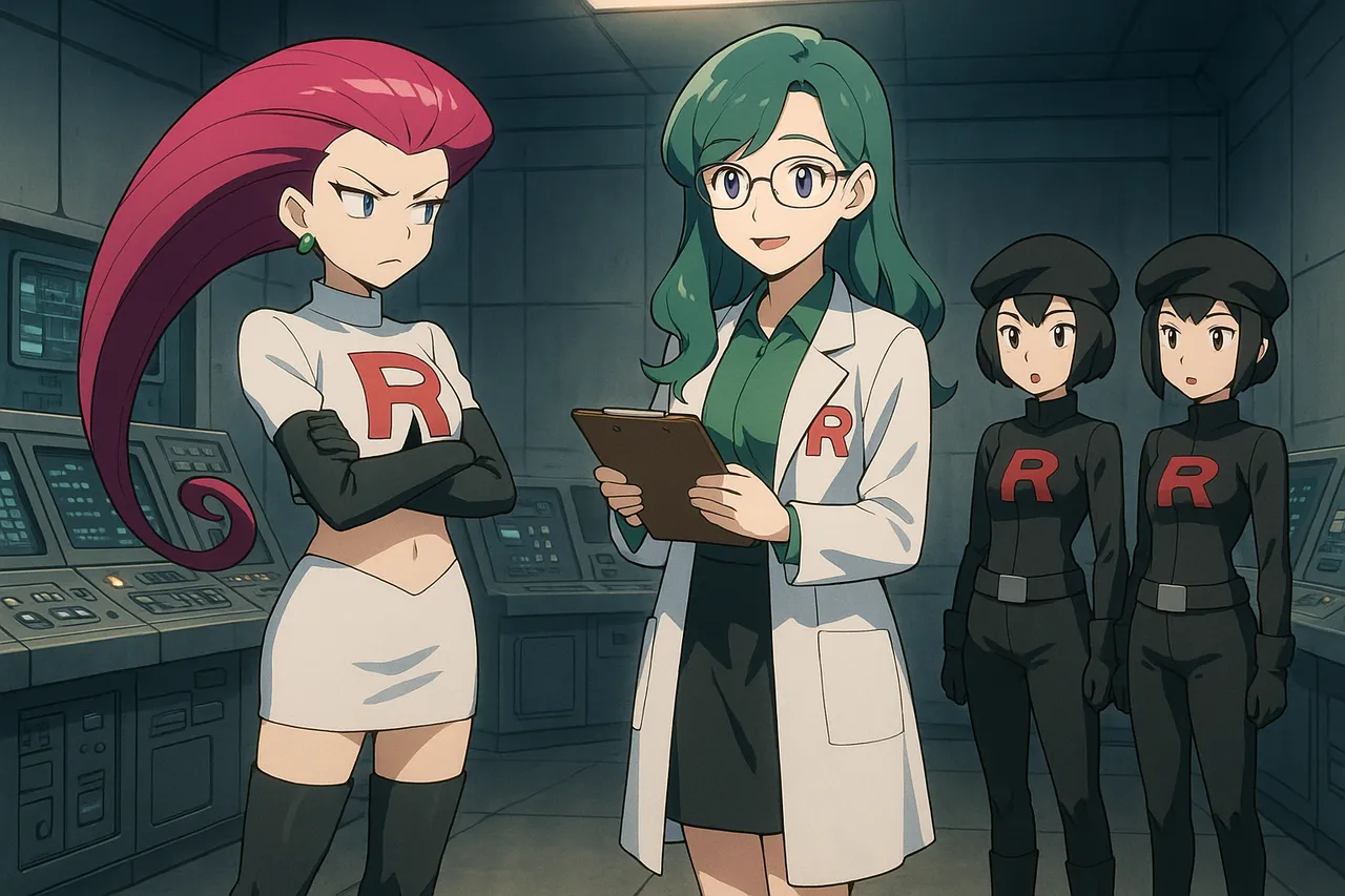Team Rocket Jessie / Musashi pack 8 Page.468