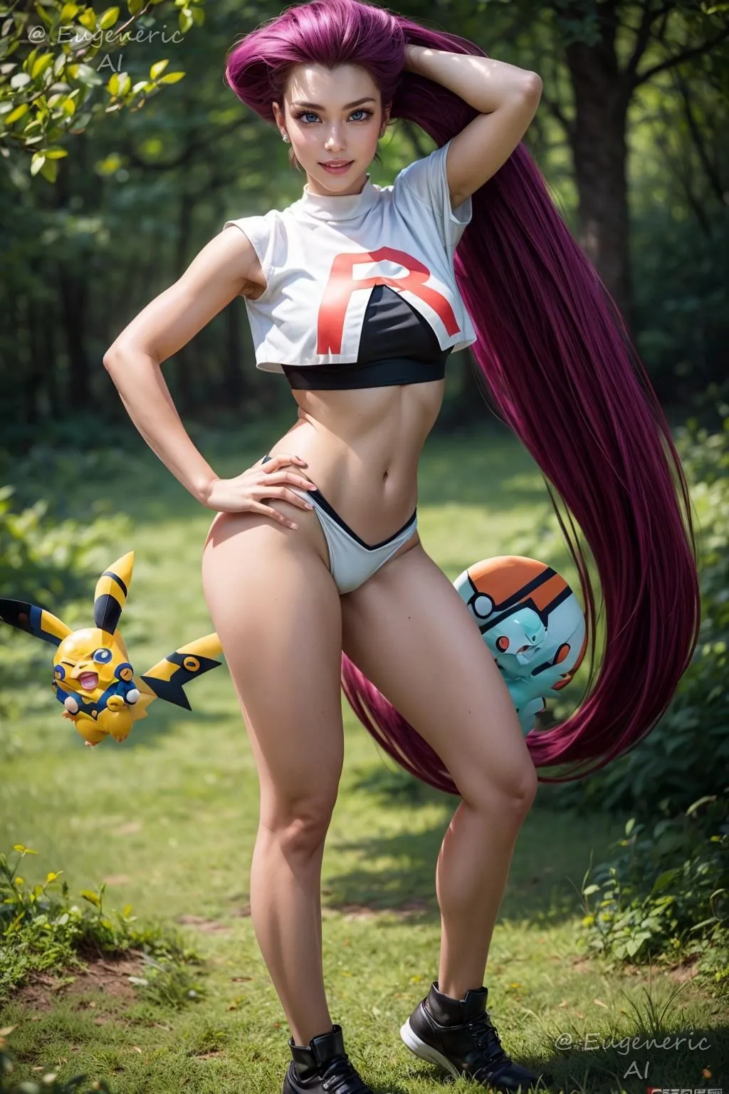 Team Rocket Jessie / Musashi pack 13 Page.306