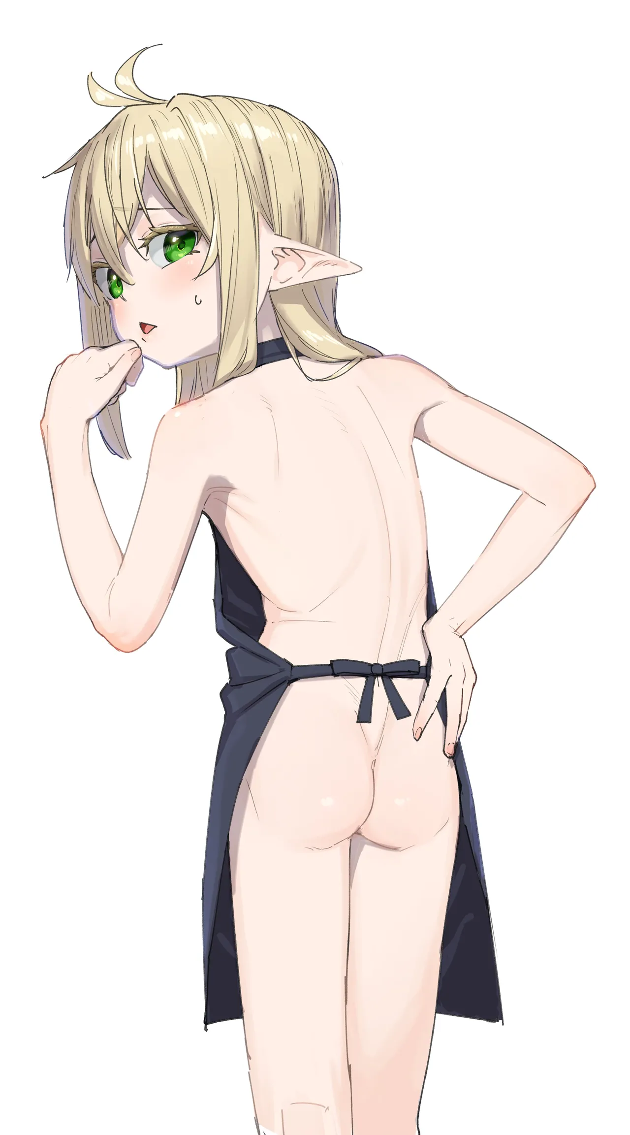 くちべらしにあった○エルフちゃんとえっちするお話 Page.38