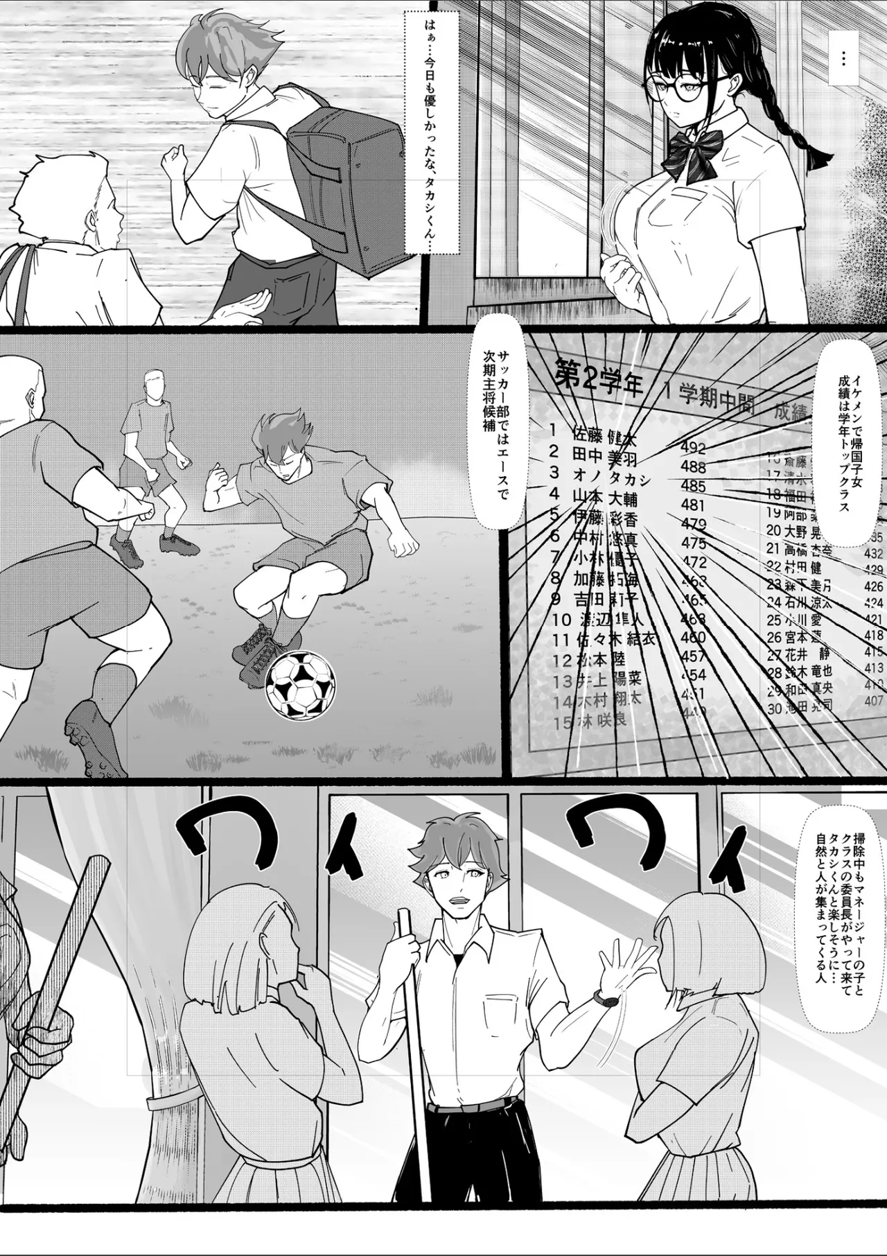 巨乳地味子肉便器になる Page.4