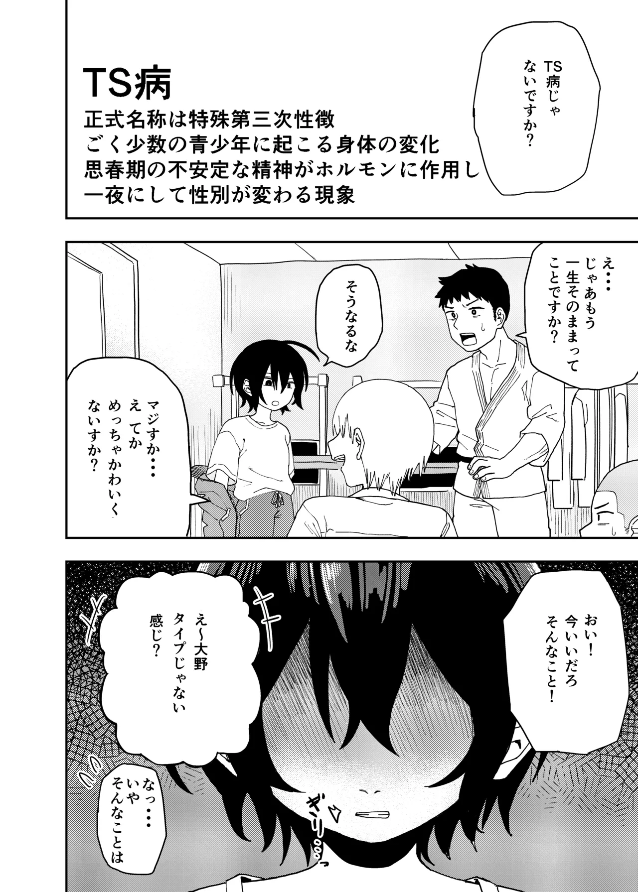 柔道部部長織原マコトが女になるまで Page.6