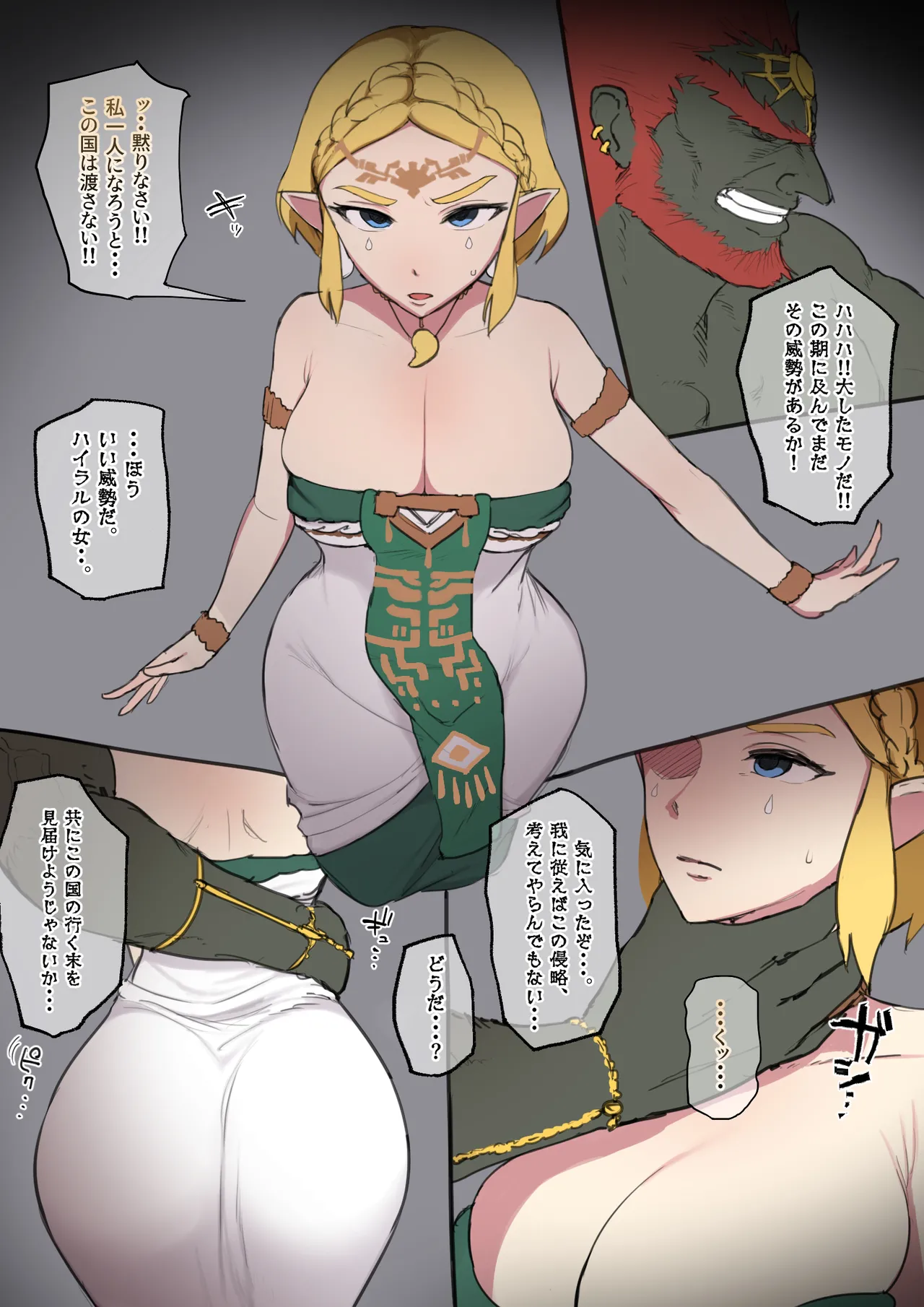 ゼルダ×ガノン フ〇ラ
