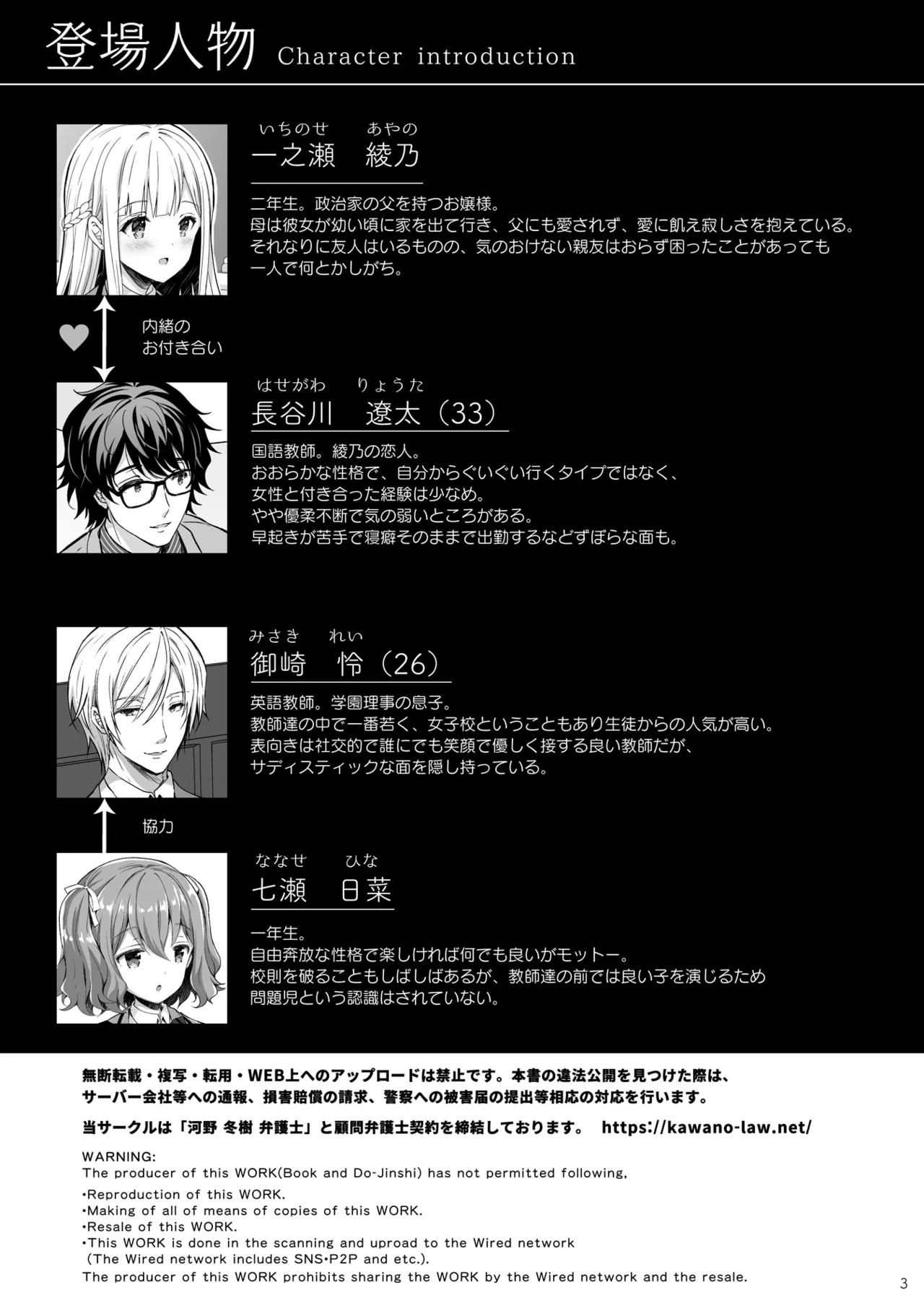淫溺の令嬢 総集編 1 Page.3