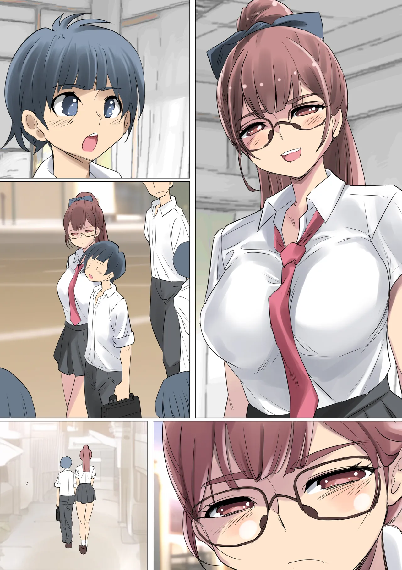クールでメガネ美人な九條さんはライトノベルのヒロインみたいにエロ可愛い。01 Page.58