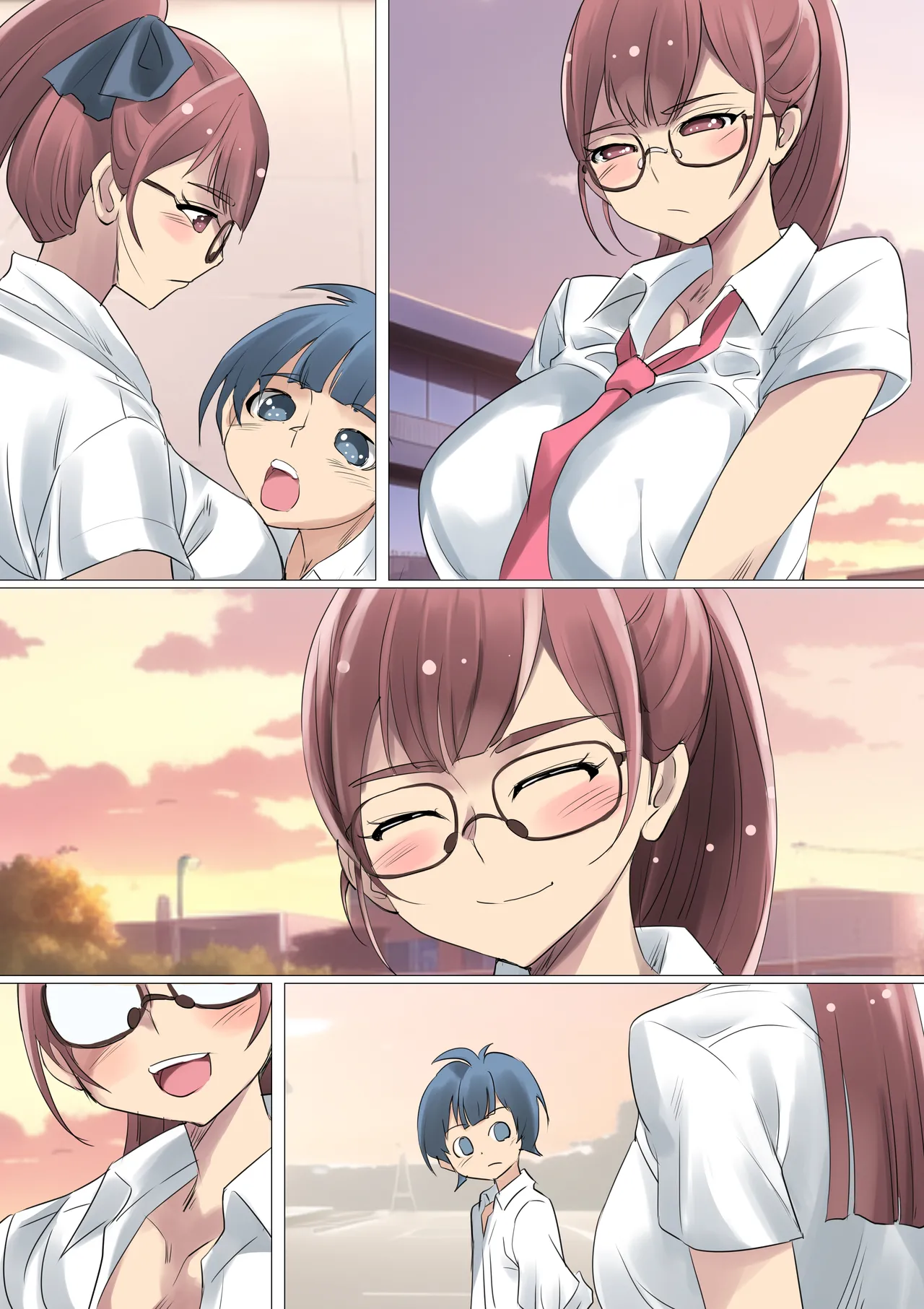 クールでメガネ美人な九條さんはライトノベルのヒロインみたいにエロ可愛い。01 Page.59