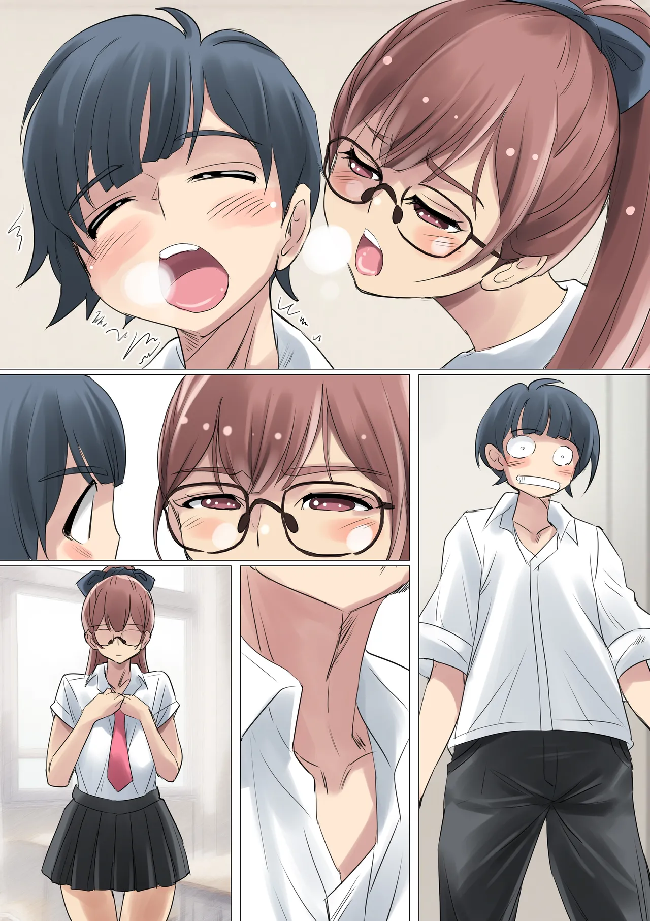 クールでメガネ美人な九條さんはライトノベルのヒロインみたいにエロ可愛い。01 Page.65