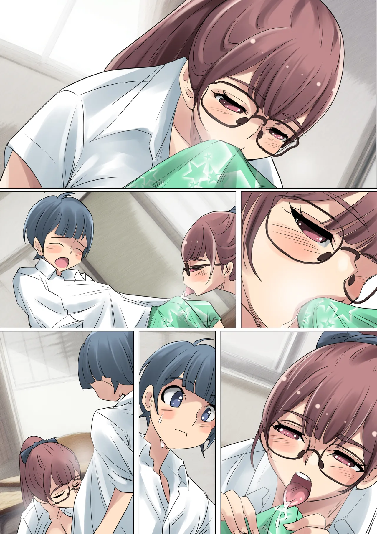 クールでメガネ美人な九條さんはライトノベルのヒロインみたいにエロ可愛い。01 Page.68