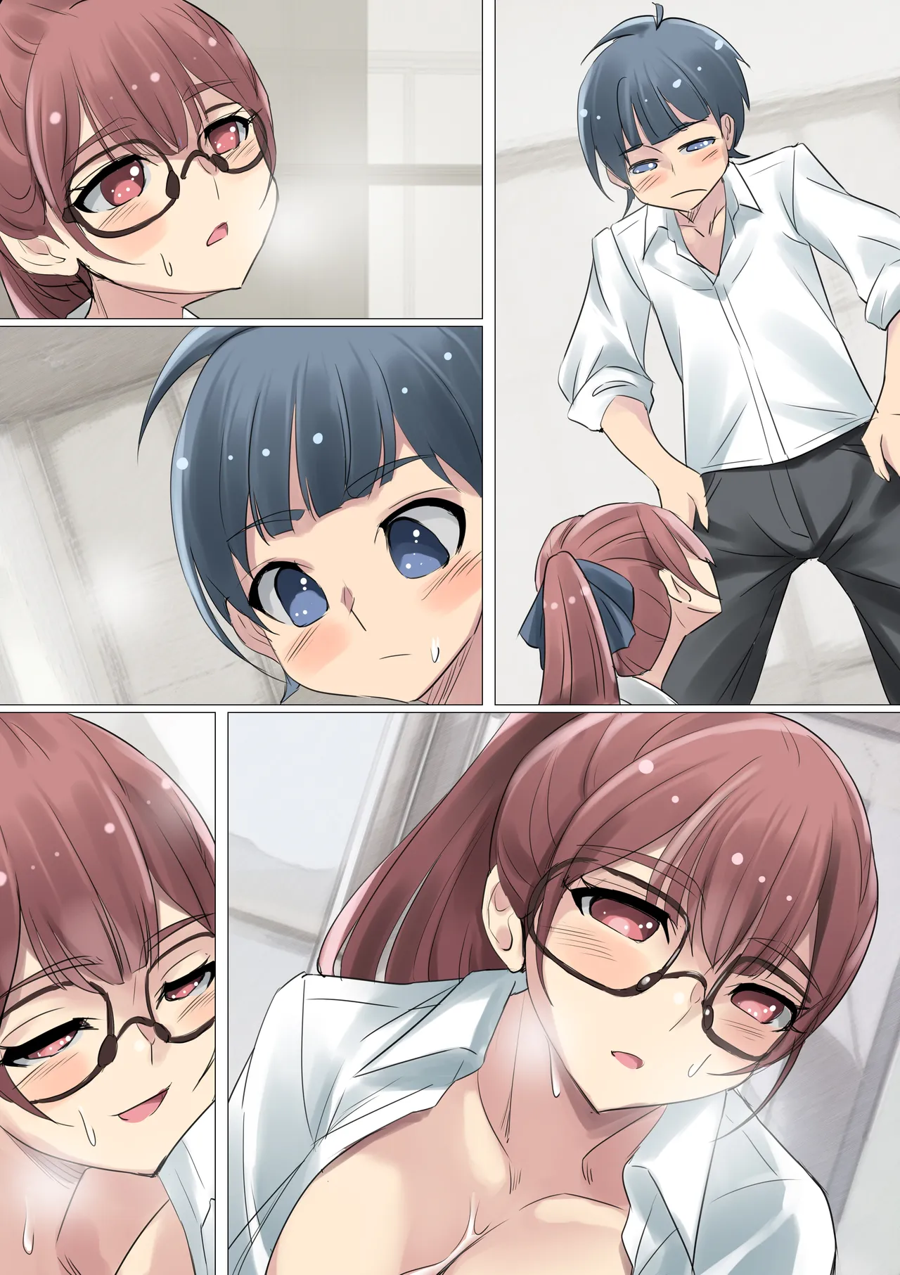 クールでメガネ美人な九條さんはライトノベルのヒロインみたいにエロ可愛い。01 Page.69