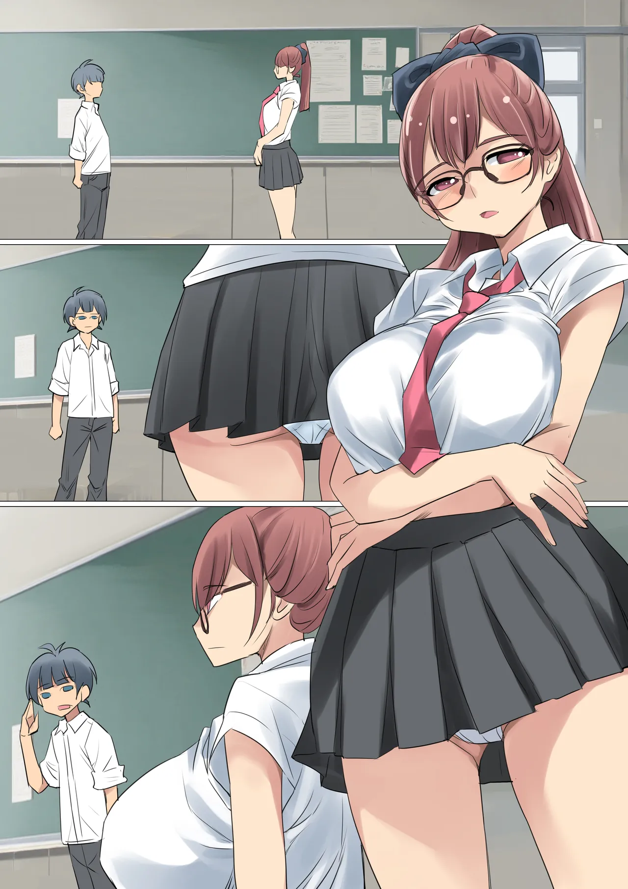 クールでメガネ美人な九條さんはライトノベルのヒロインみたいにエロ可愛い。01 Page.77