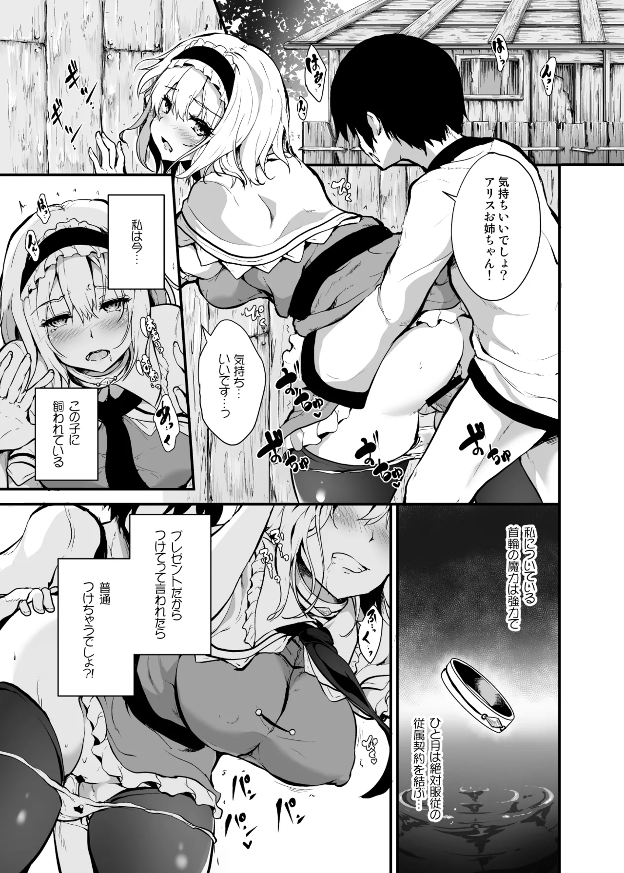 墜ちるアリスさん Page.3