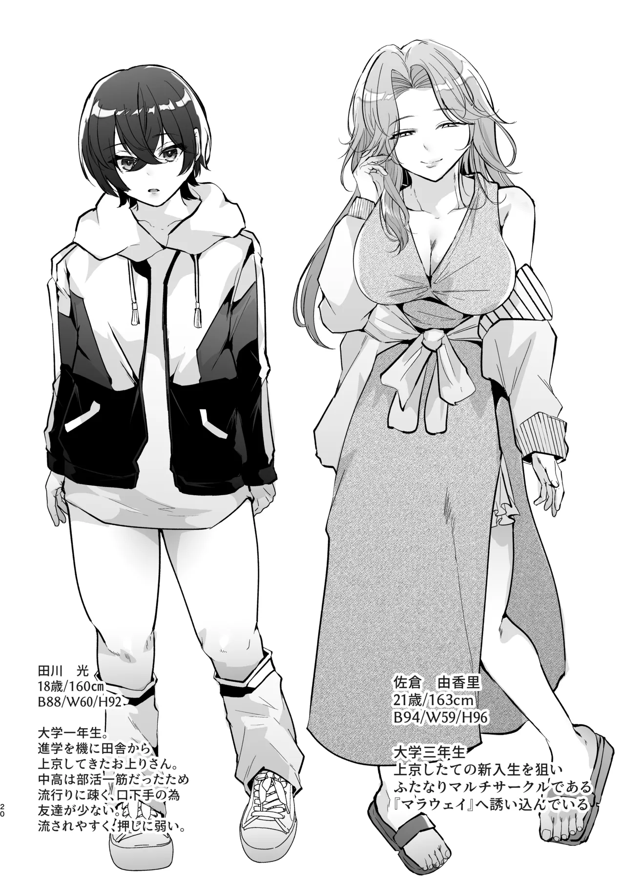 ふたなりマルチサークルへようこそ Page.20