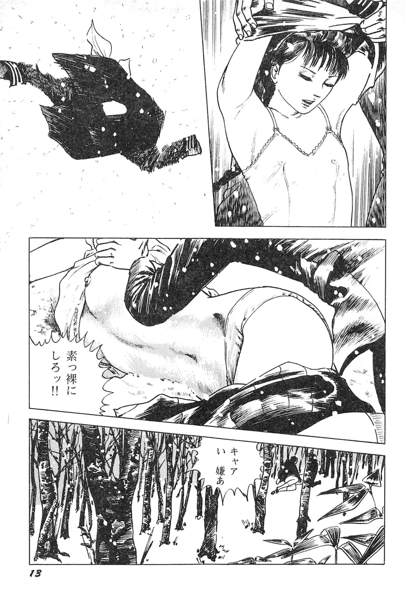 中島の怒H劇画です Season3 雪の紅化粧 Page.14