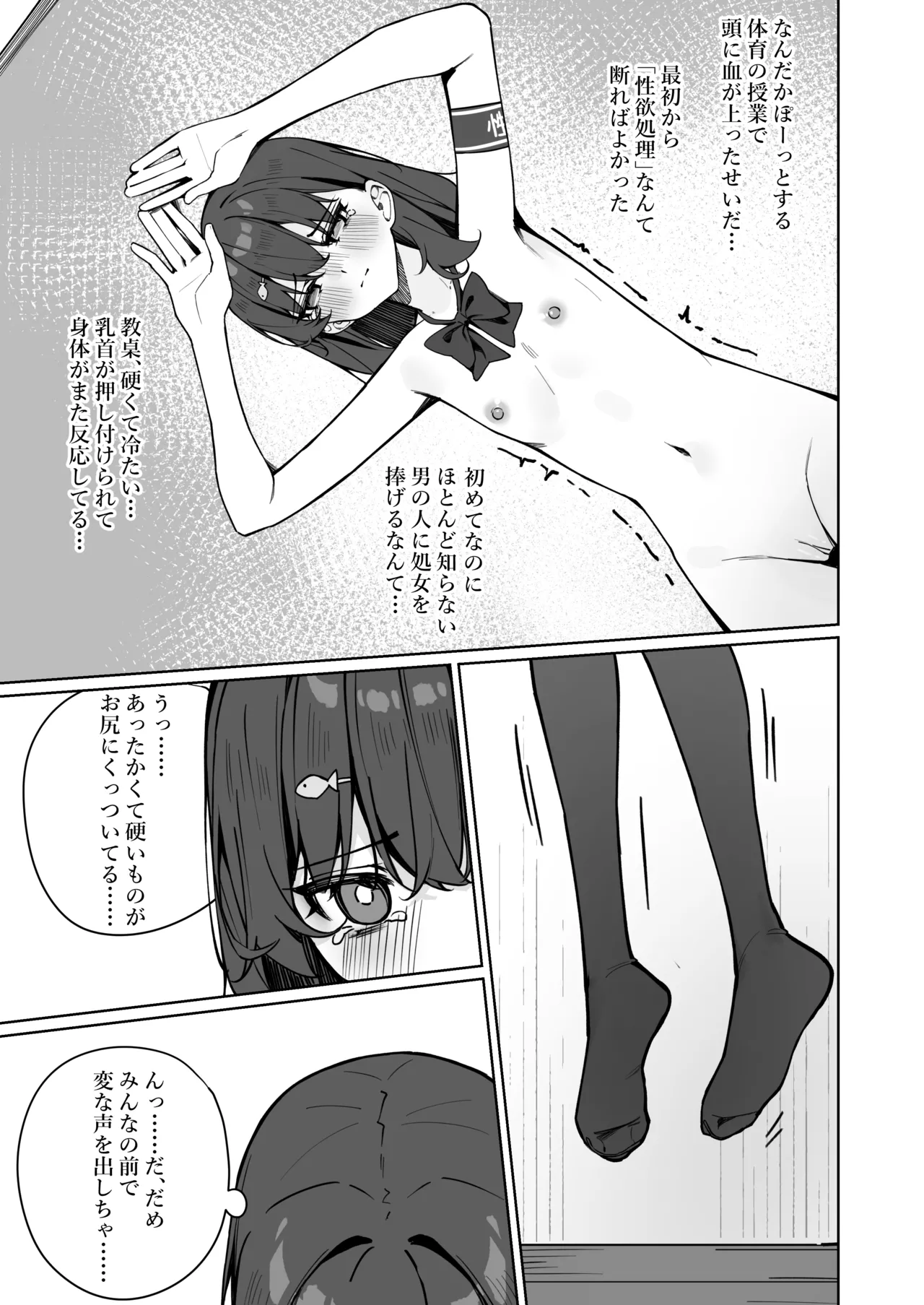 今日から全裸登校① Page.75