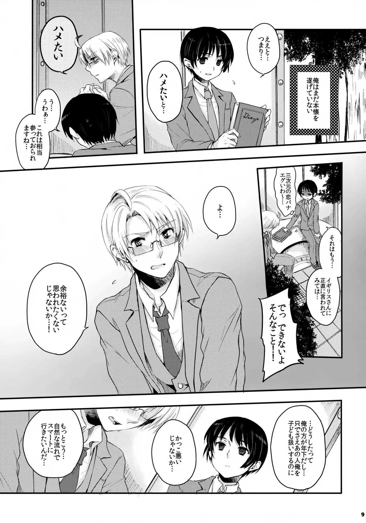 童貞よ大志を抱け!! Page.9