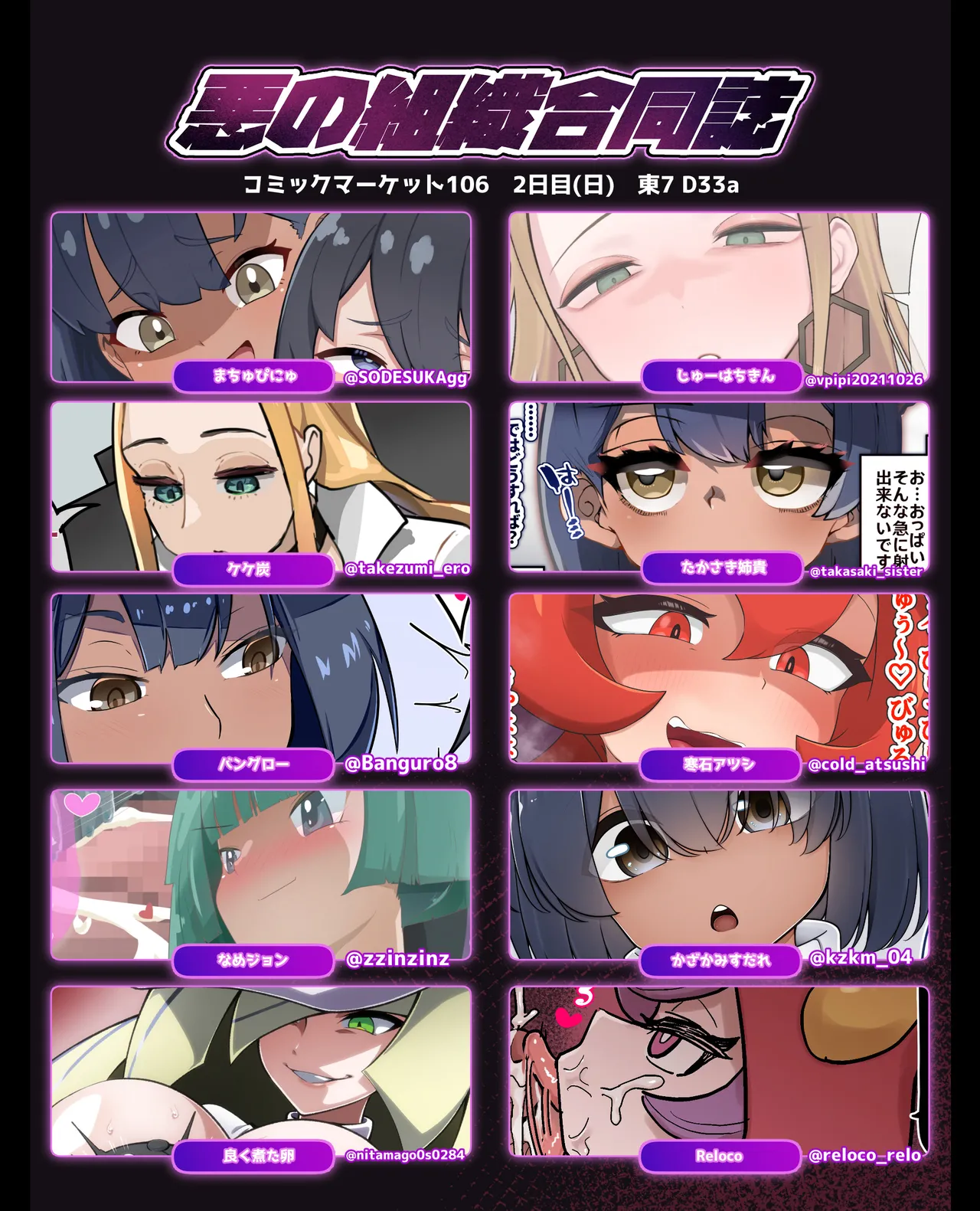 悪の組織合同誌 Page.2