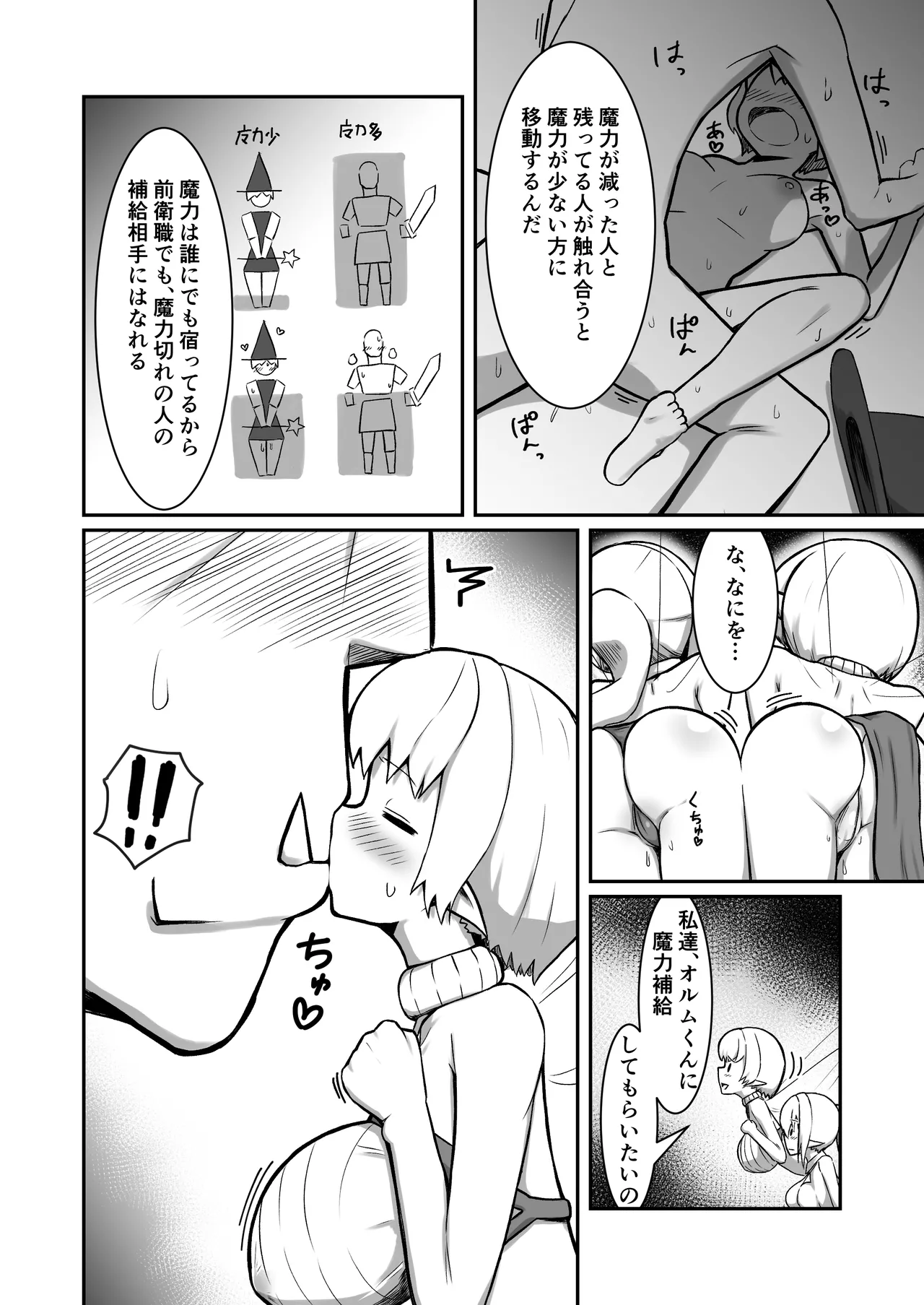フェアリー♀×2がパーティに加入しました！ Page.15