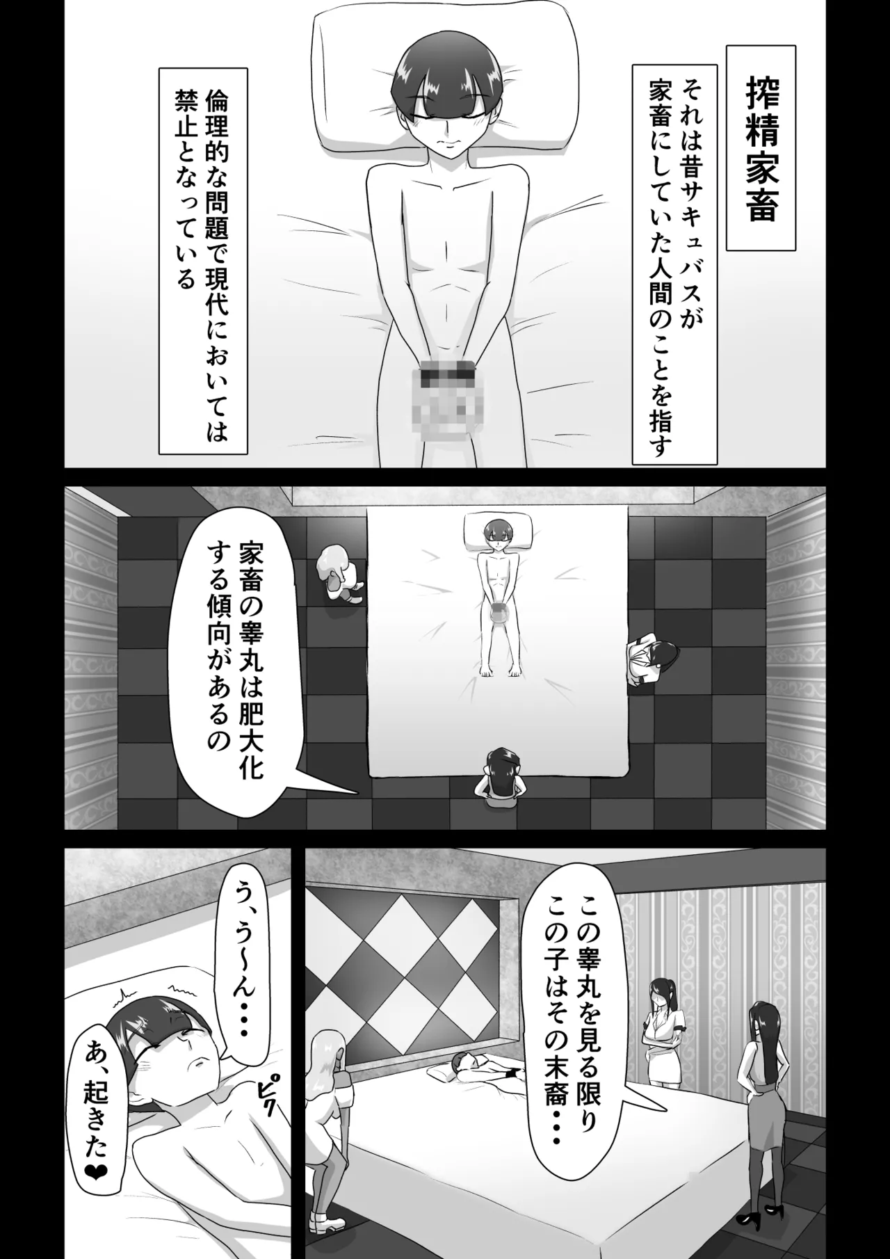 搾精契約〜サキュバス達の本気搾精三重奏〜 Page.2