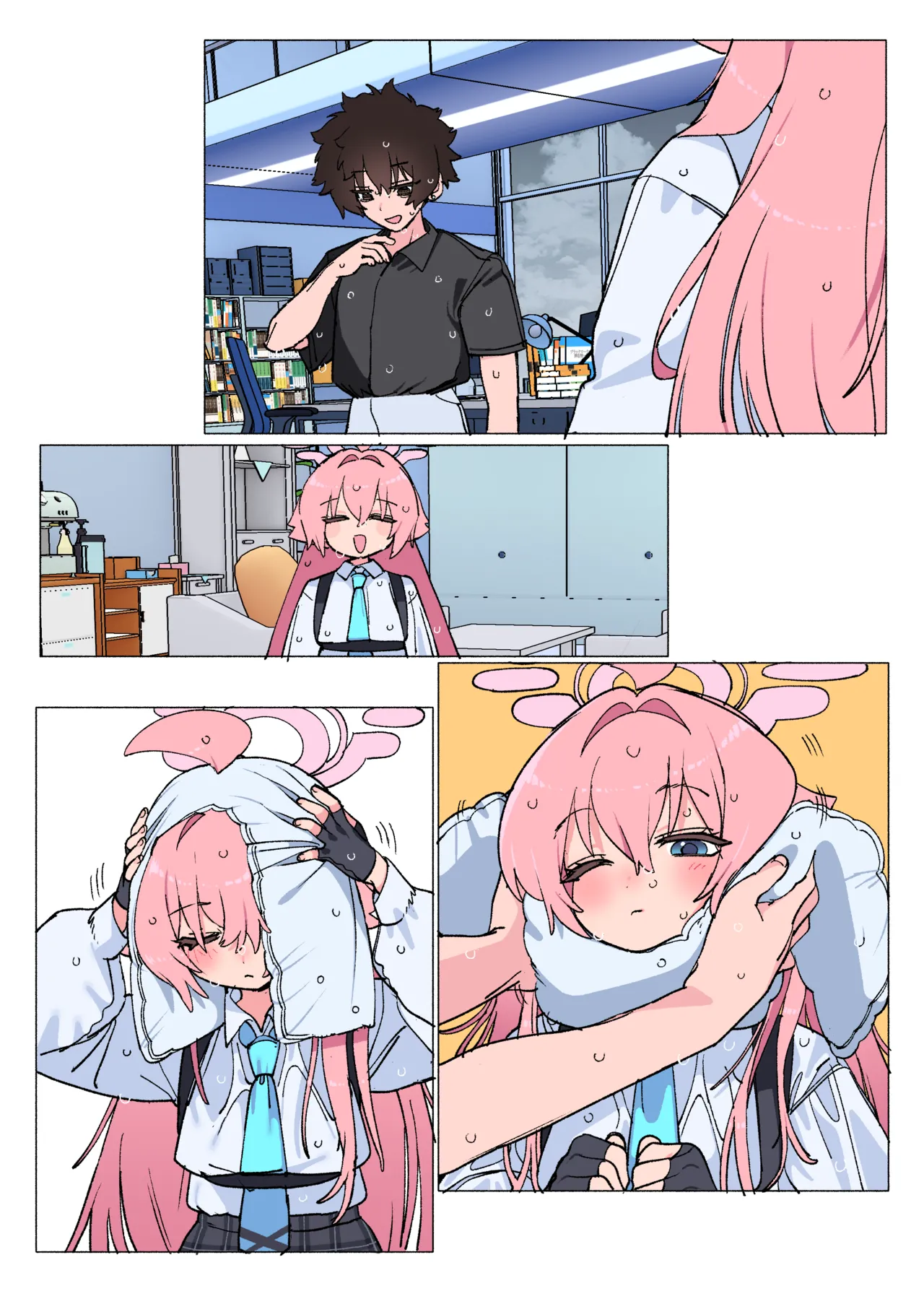 ホシノとセックスしちゃう漫画 Page.4