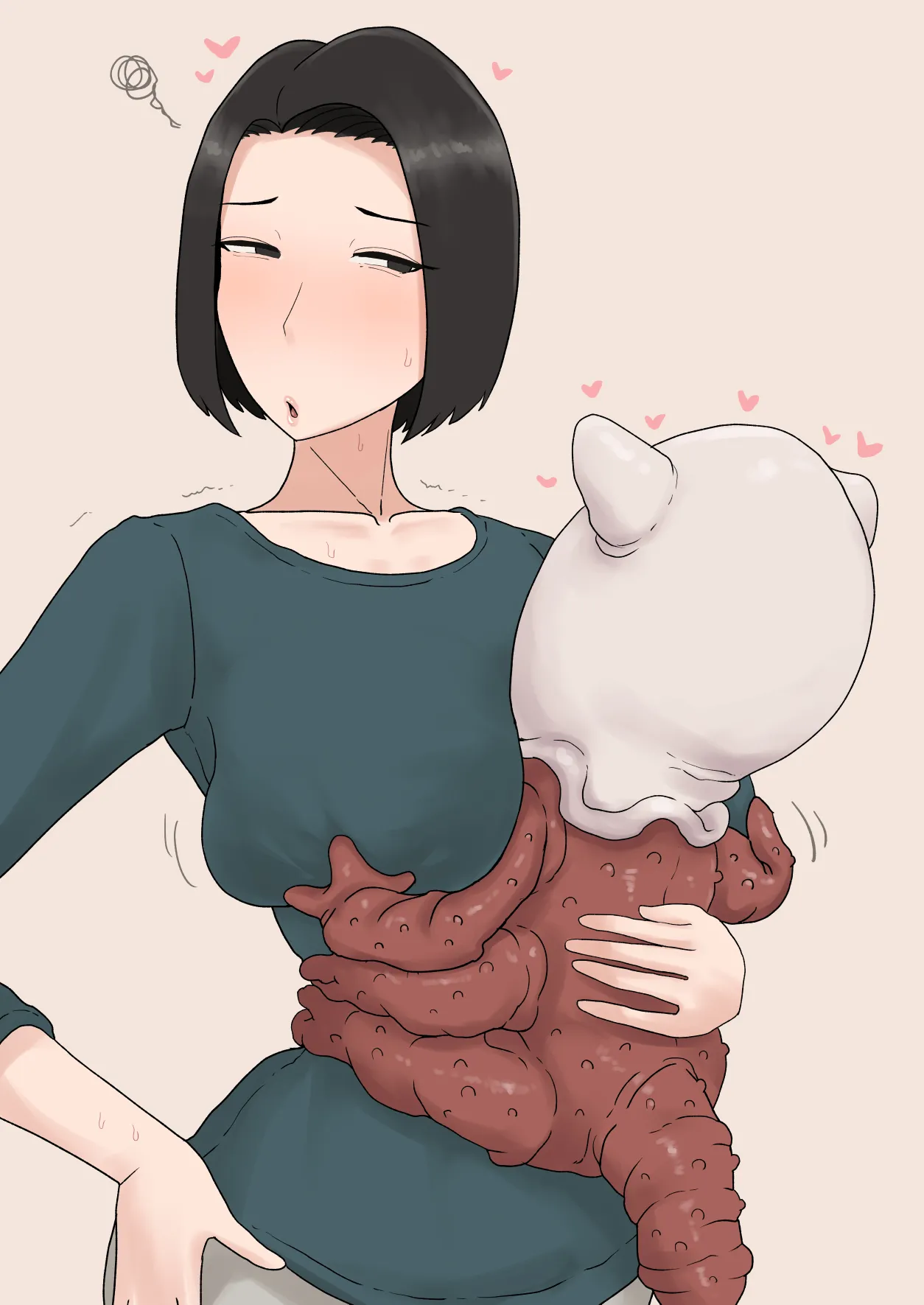 異形に愛され、堕ちる人妻 Page.369