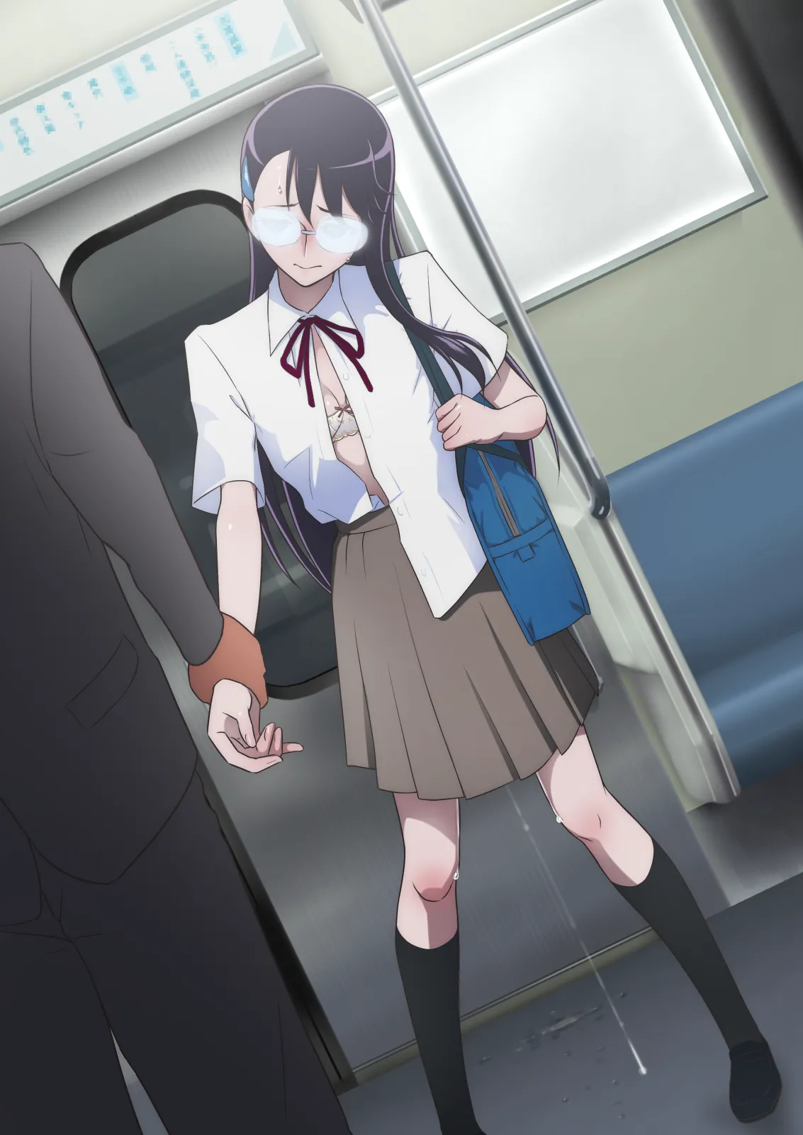絶頂に耐える一輪の花 ～痴漢電車編～ Page.17