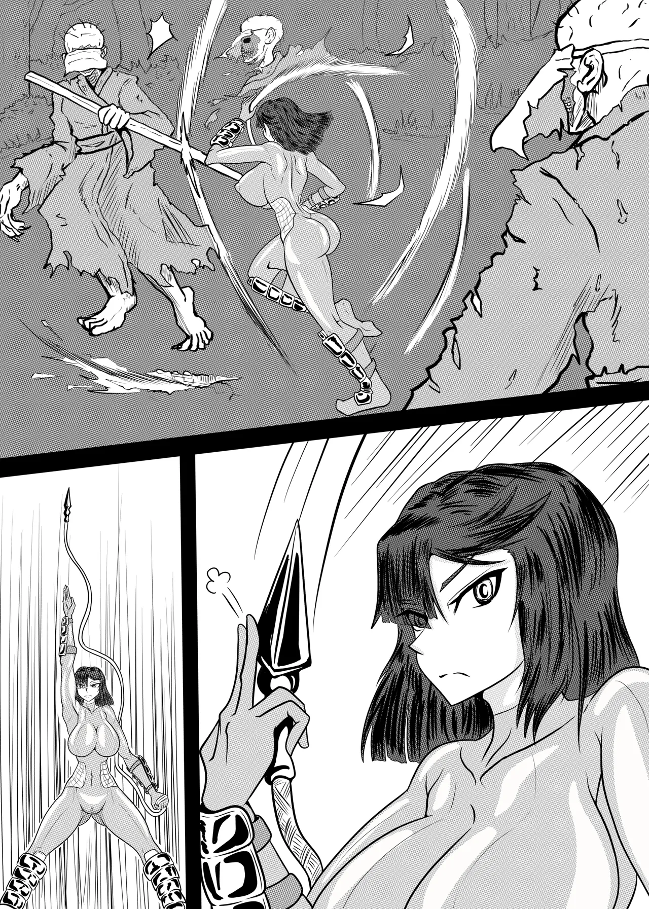 禍津姫の巫女VS7人ミサキ Page.7