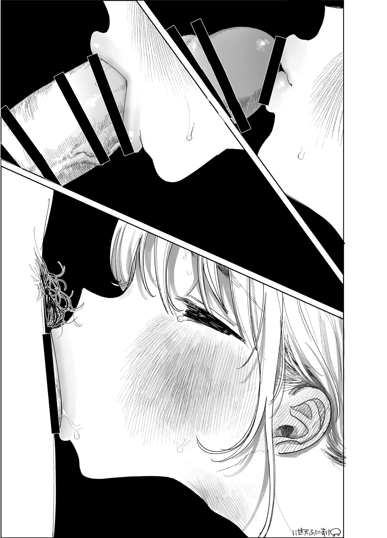 フェラしすぎて喉痛めたのをタバコのせいにする女 Page.17