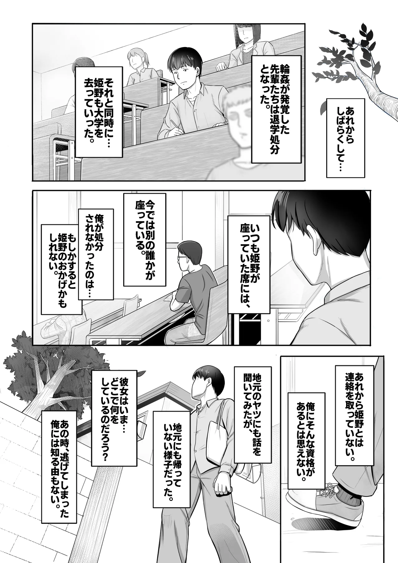 再会した初恋は、新歓の夜に散る。 Page.35