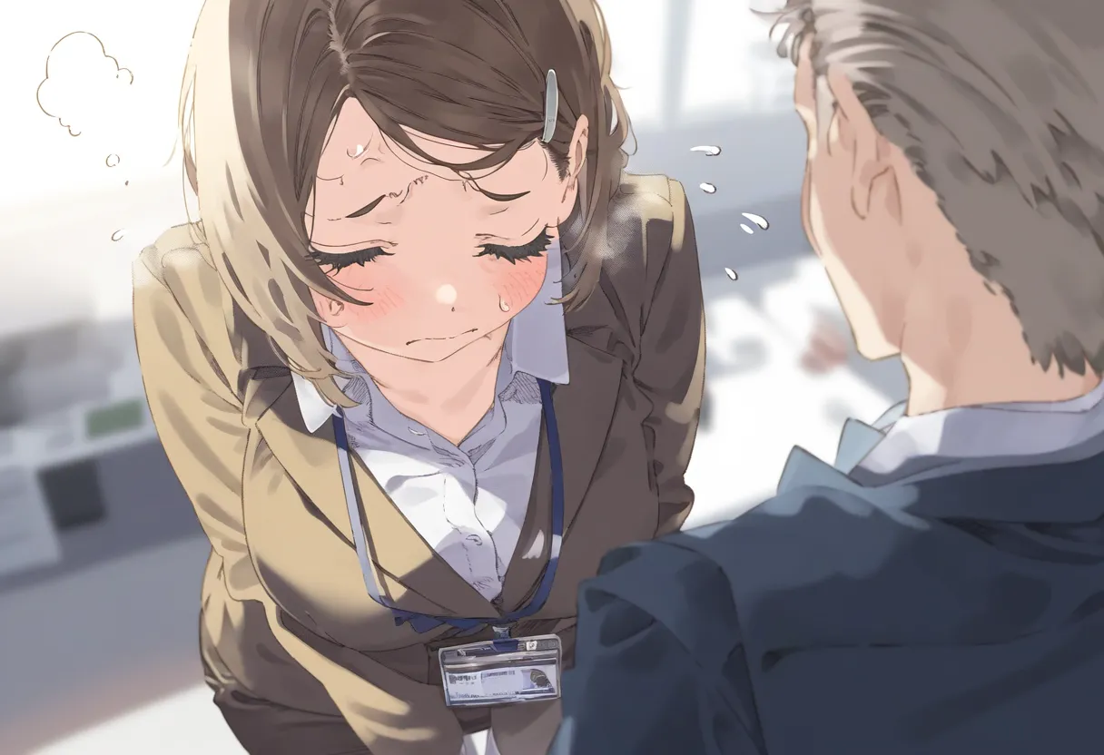 【cl-_-lo】【AI Generated】俺に懐いていた後輩の言動が飲み会の次の日からおかしい Page.27