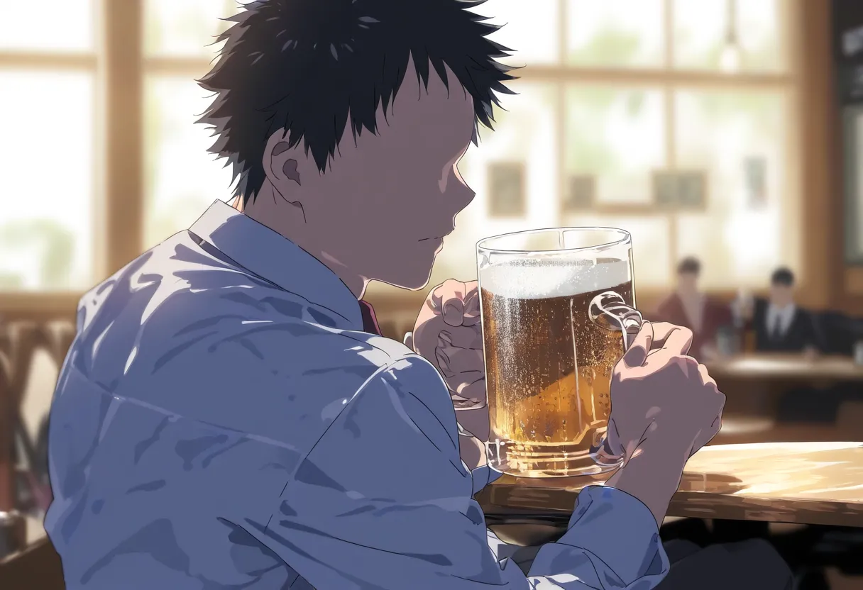 【cl-_-lo】【AI Generated】俺に懐いていた後輩の言動が飲み会の次の日からおかしい Page.51