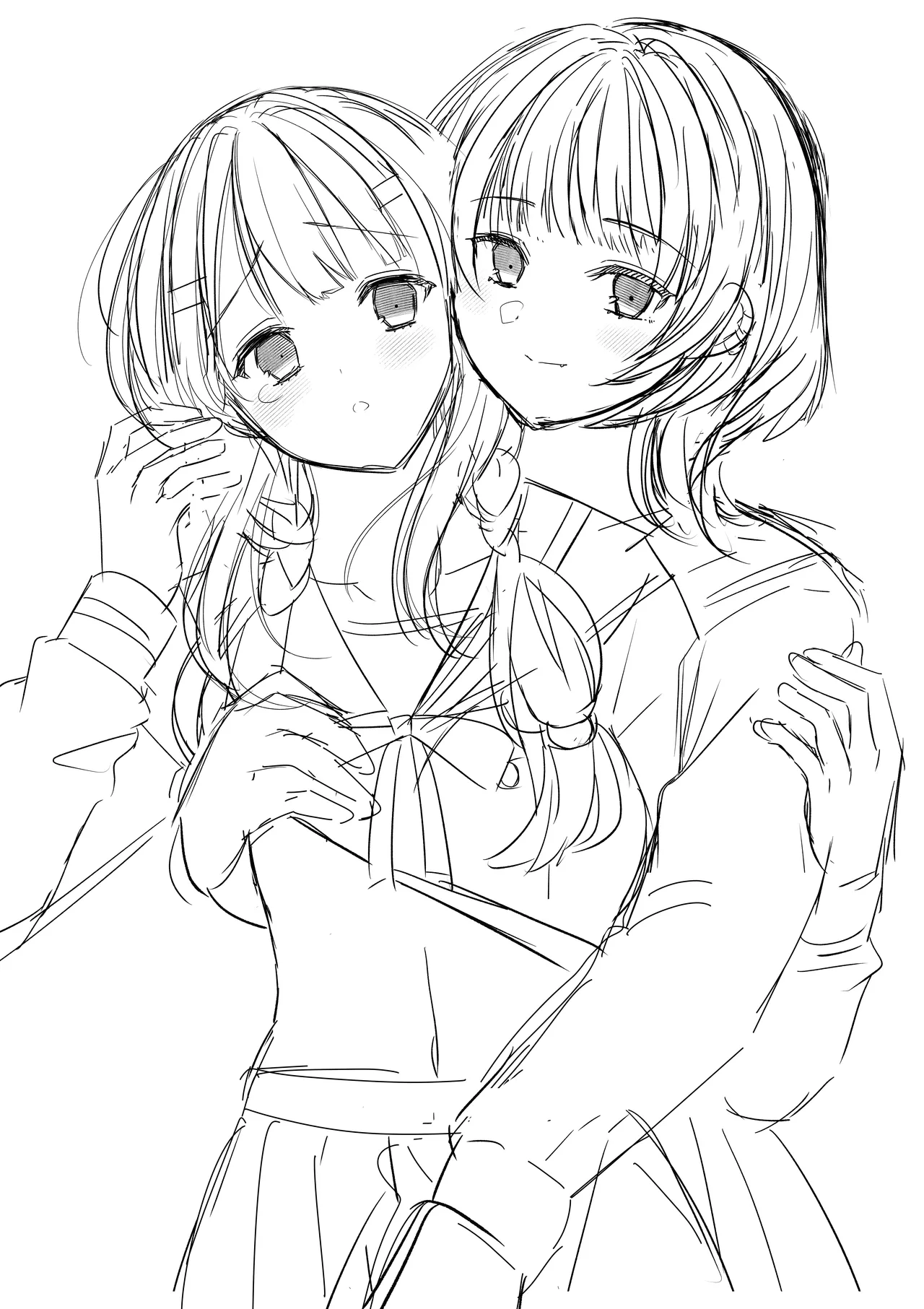 女性専用車両♡百合 Page.6