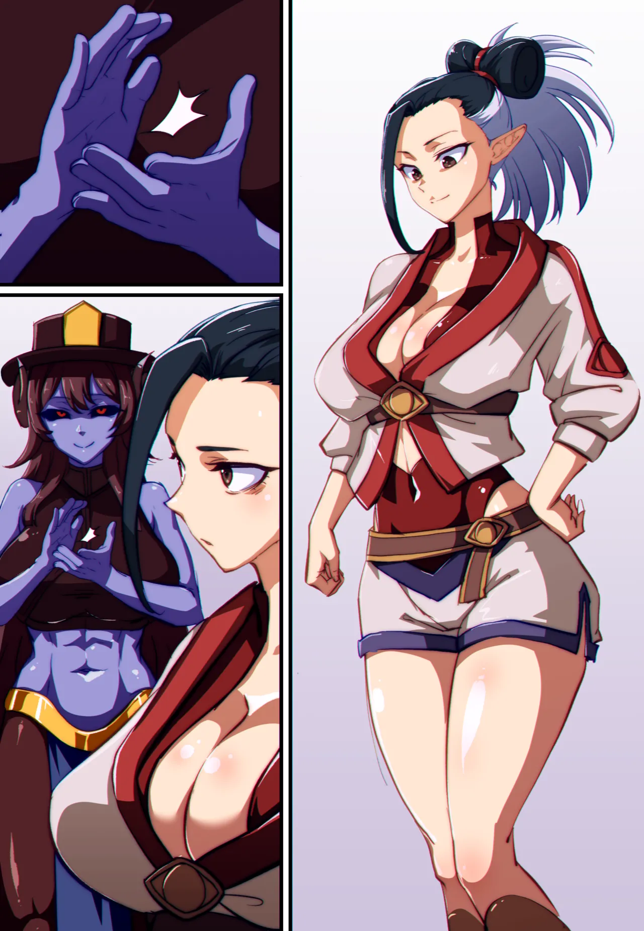 Android 21 absorb Jester/Hutao/Chun-li/Impa/Momo/Kale + Extra Page.44