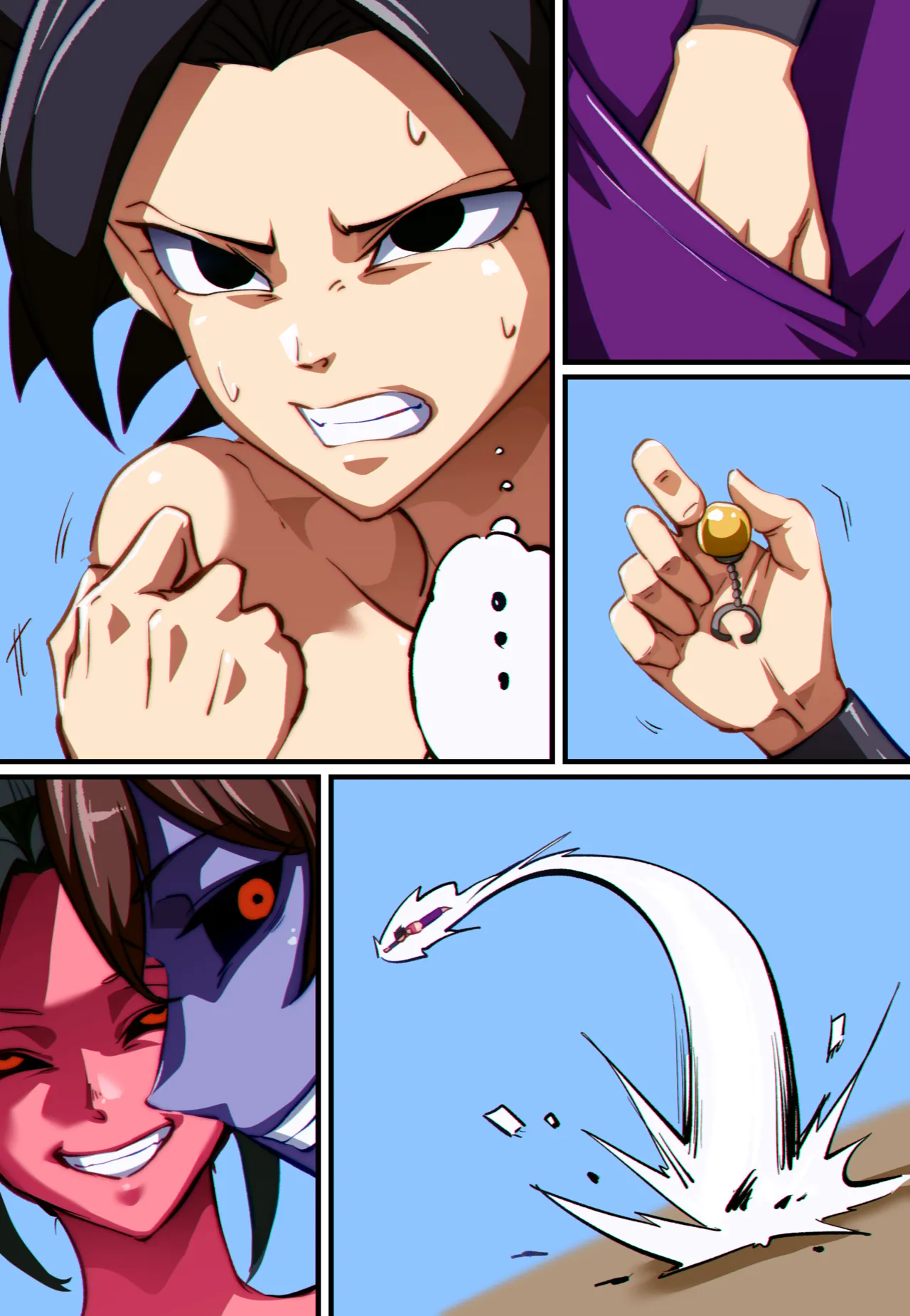 Android 21 absorb Jester/Hutao/Chun-li/Impa/Momo/Kale + Extra Page.62