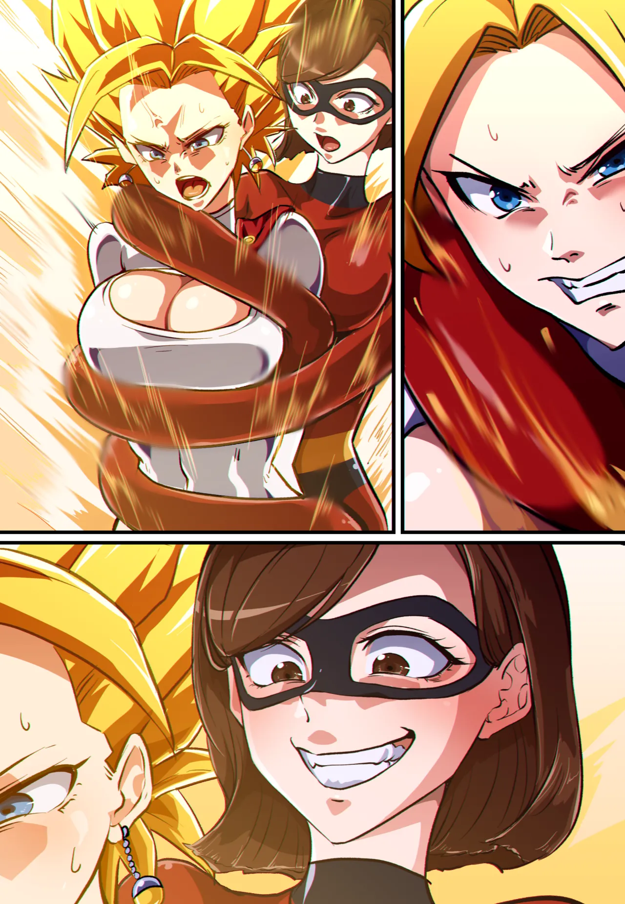 Android 21 absorb Jester/Hutao/Chun-li/Impa/Momo/Kale + Extra Page.73