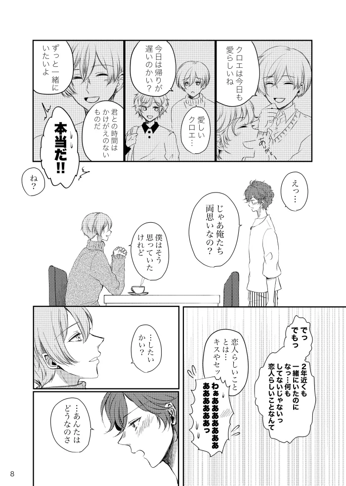 【web再録】ティカクロ現パロ本 Page.7