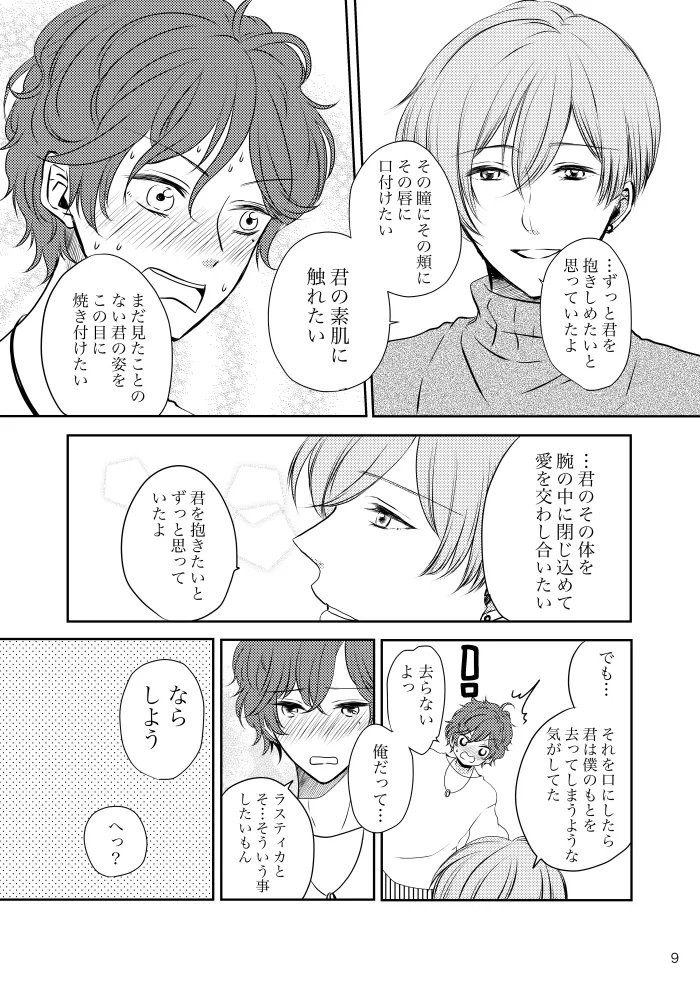 【web再録】ティカクロ現パロ本 Page.8