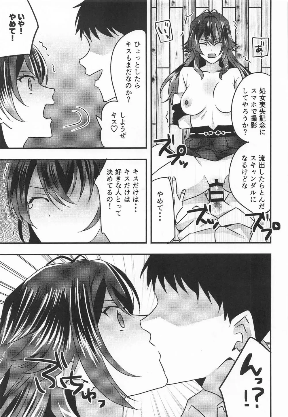 プロデュースを断られたのでレイプしました 月村手毬編 Page.11