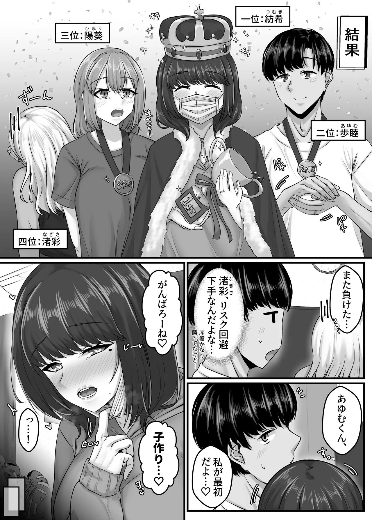 幼なじみハーレムから始まる恋人性活〜幼なじみ三人にそれぞれ精子が枯れるまで中出しし尽して子づくり交尾した一週間〜 Page.19