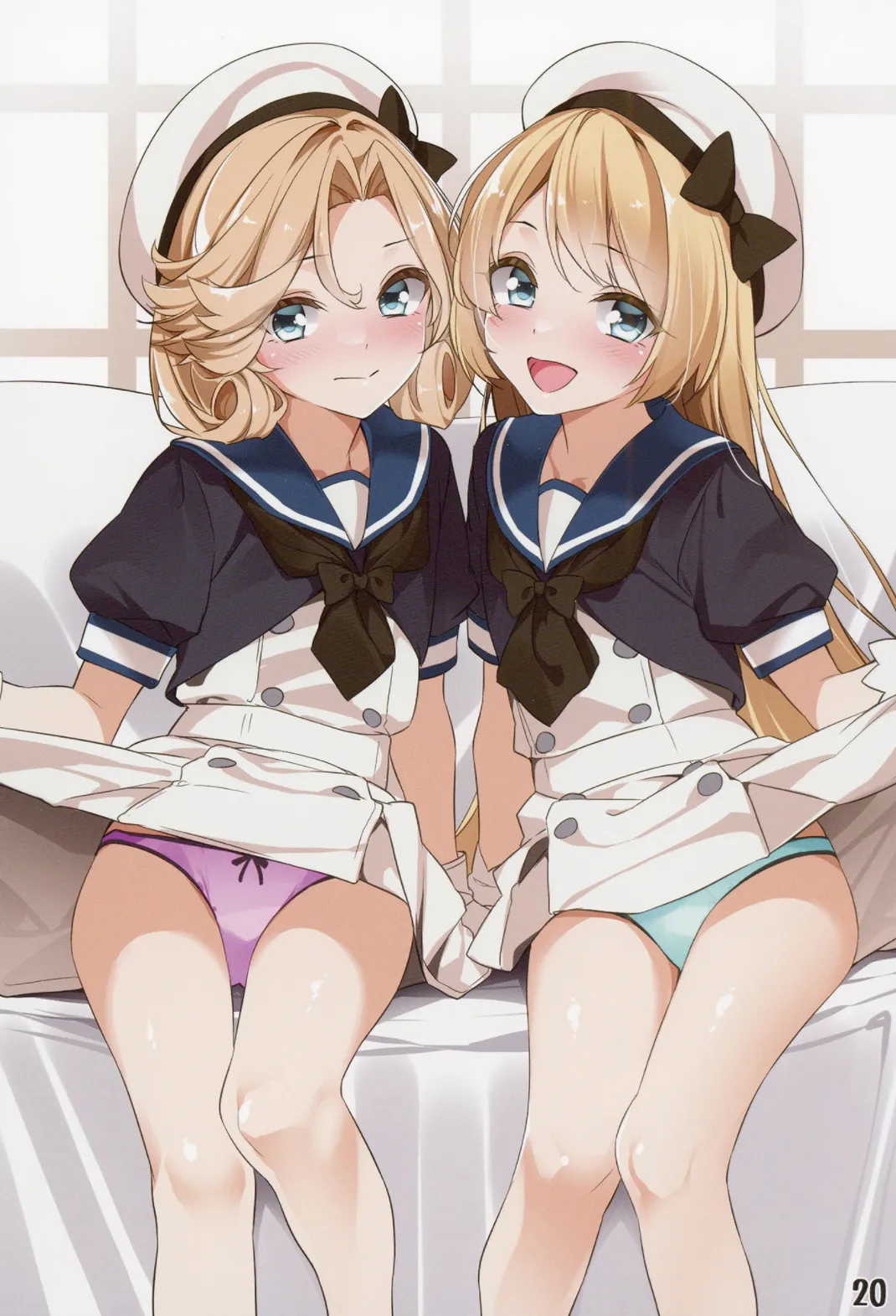 艦これ股下潜り込みおぱんつイラスト本2 Page.18