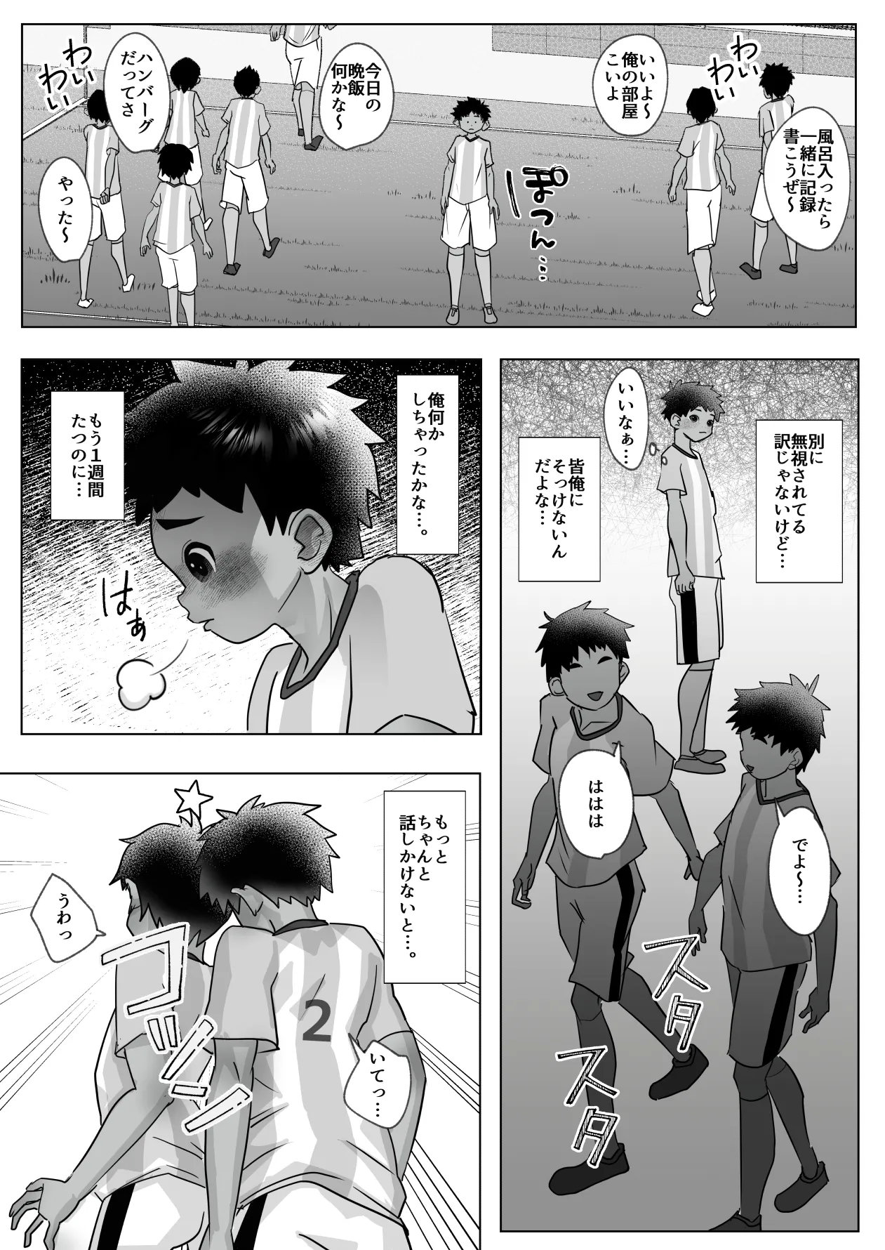 名門サッカー寮はコーチの性処理ハウス Page.7