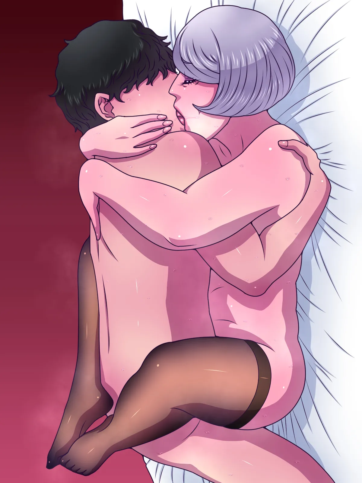 大好きな伯母さんと毎日ラブラブ中出しセックス Page.29