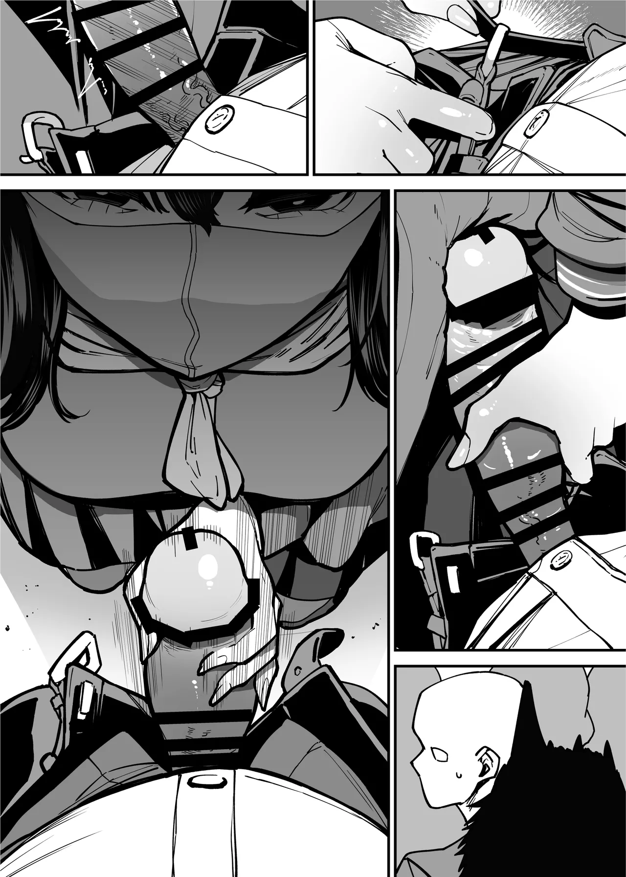 毎朝通勤電車で痴女に狙われています。 Page.37