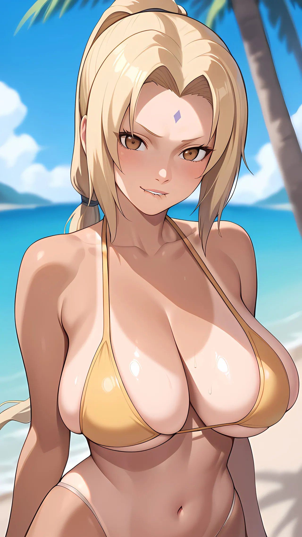 Tsunade Futa in Bikini - Naruto: Shippuden Page.5