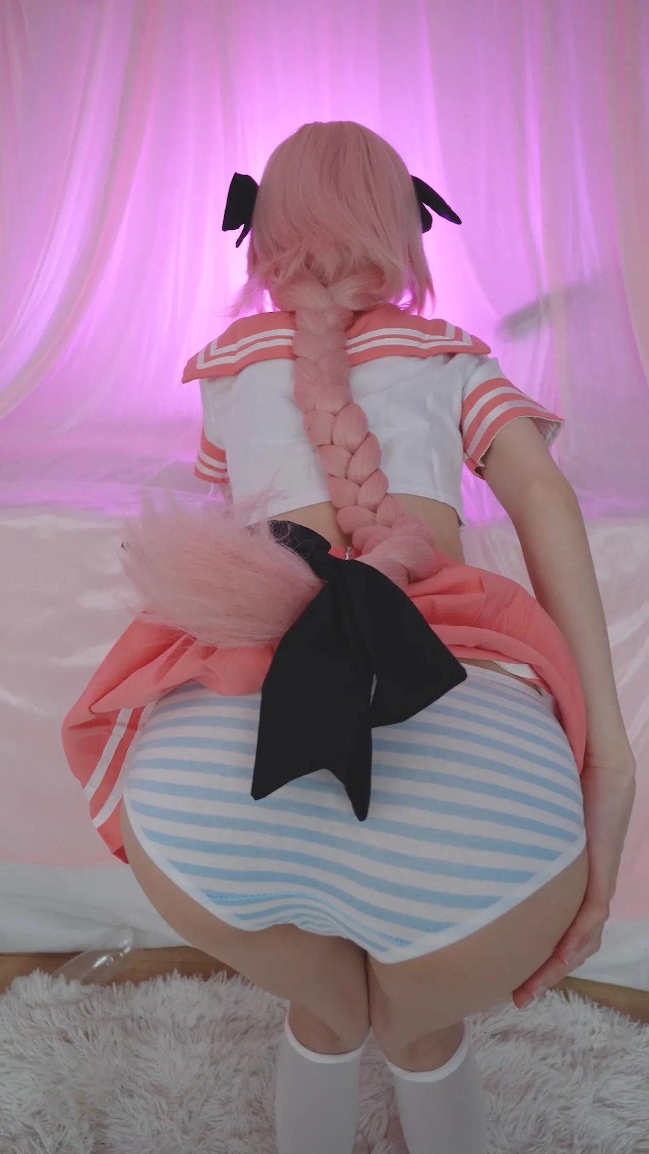 【２衣装_４発中出し】在宅20代OLコスプレイヤー、FGOアストルフォ＆***島風で4回中出し！男の娘コスなのに妊娠のリスクにドキドキ/// Page.10
