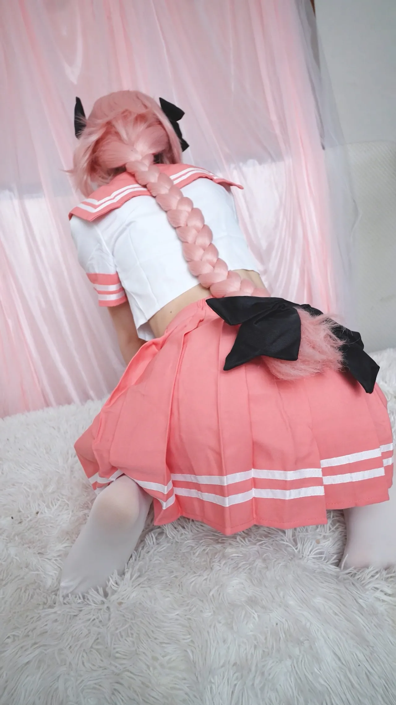 【２衣装_４発中出し】在宅20代OLコスプレイヤー、FGOアストルフォ＆***島風で4回中出し！男の娘コスなのに妊娠のリスクにドキドキ/// Page.3