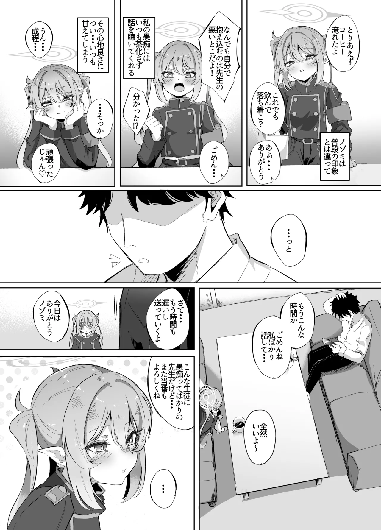先生は素人だから Page.7